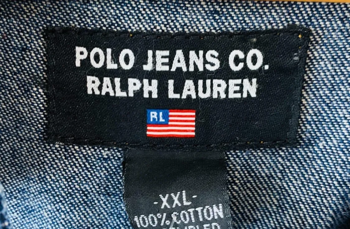 00's Denim Pocketed Jacket by Ralph Lauren