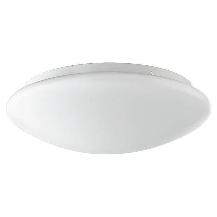 15-Watt Single-Light LED Round Flush Mount Ceiling Fixture