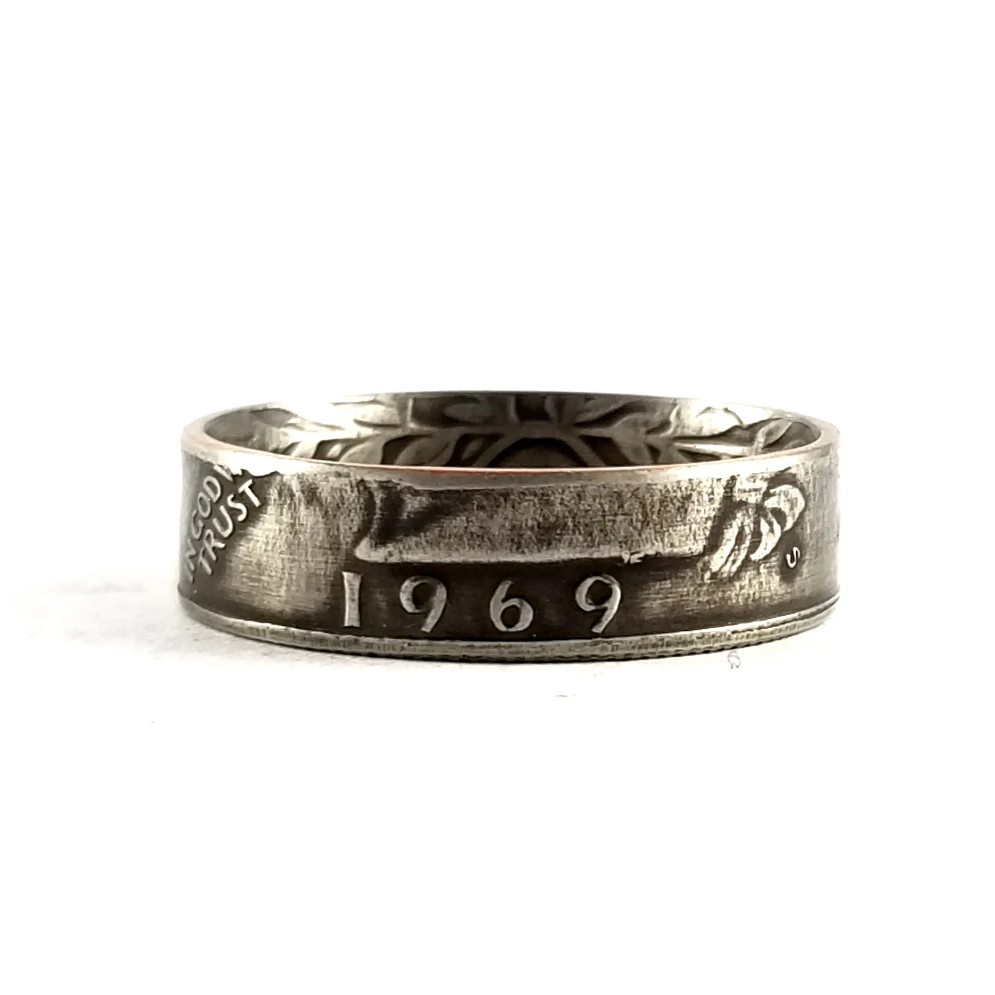 1969 Washington Quarter Coin Ring