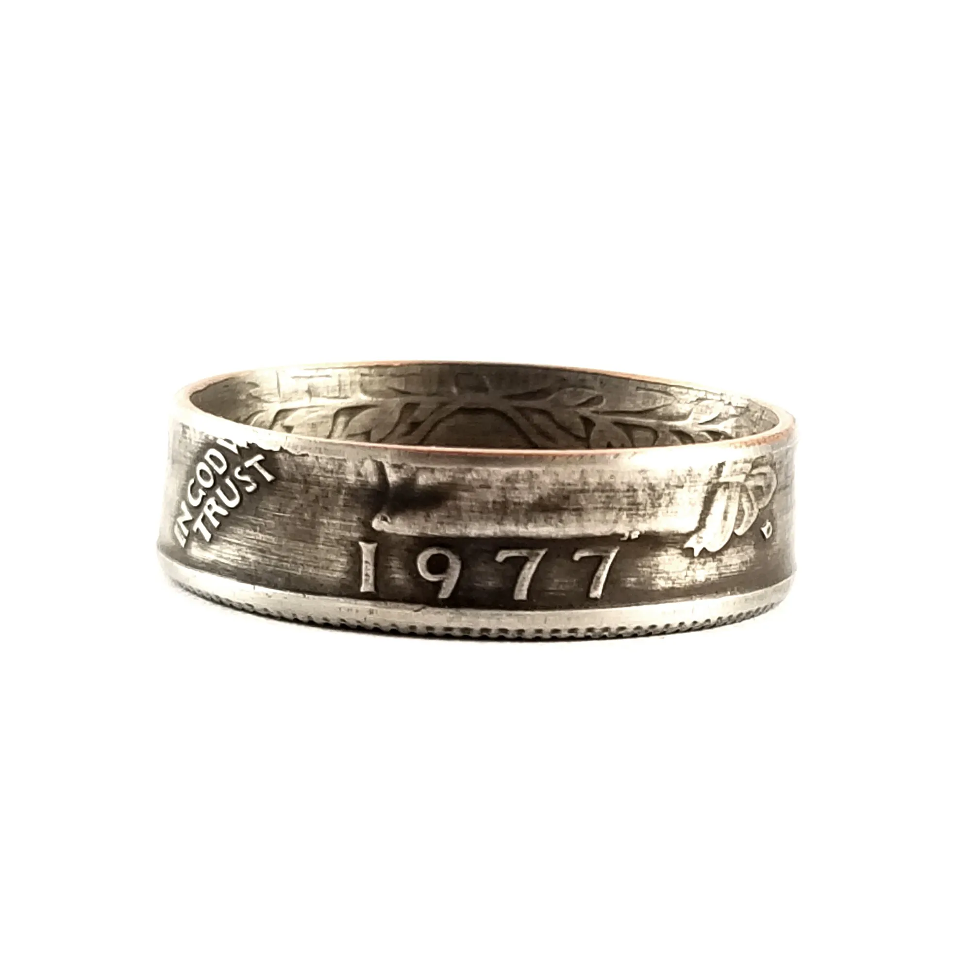 1977 Washington Quarter Coin Ring