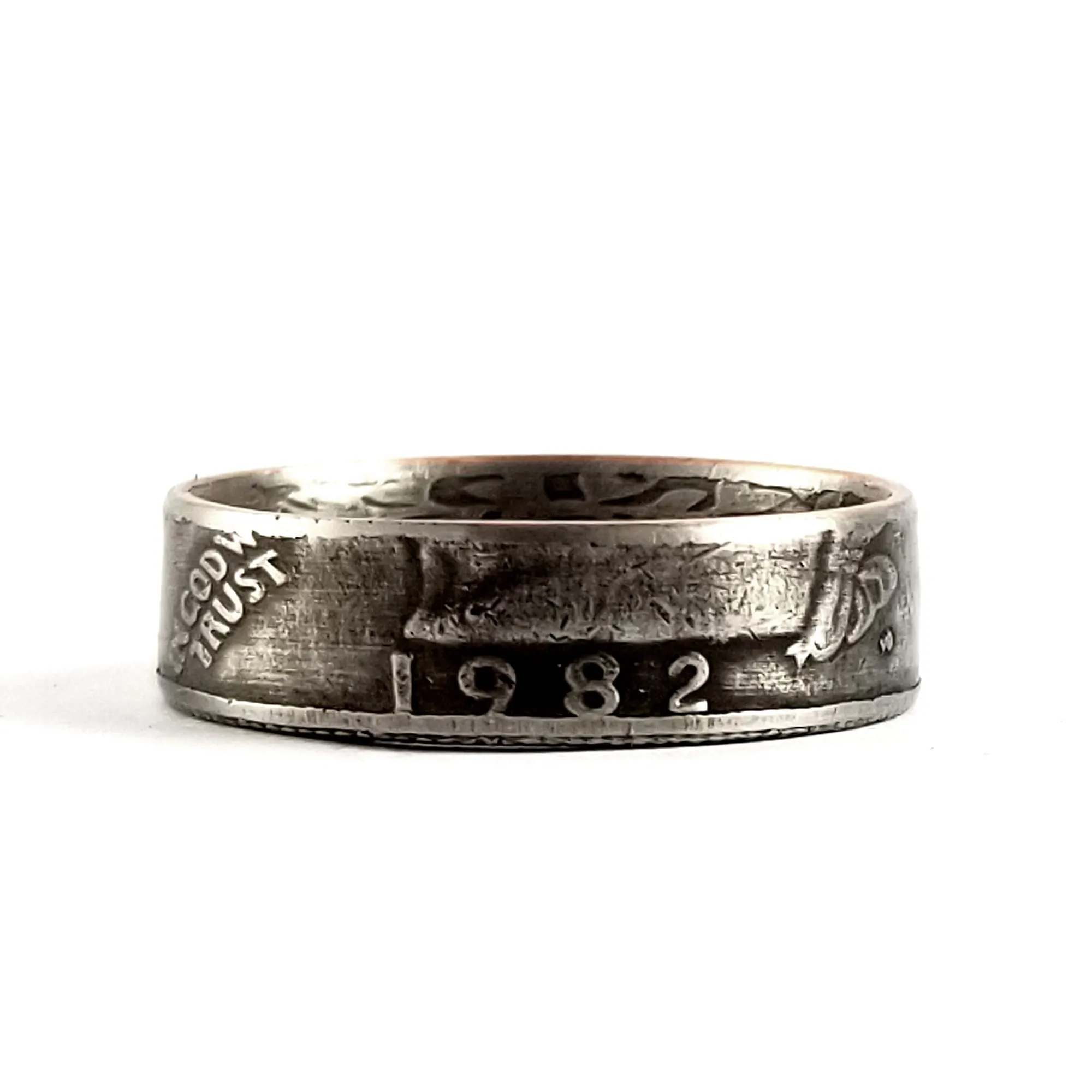 1982 Washington Quarter Coin Ring