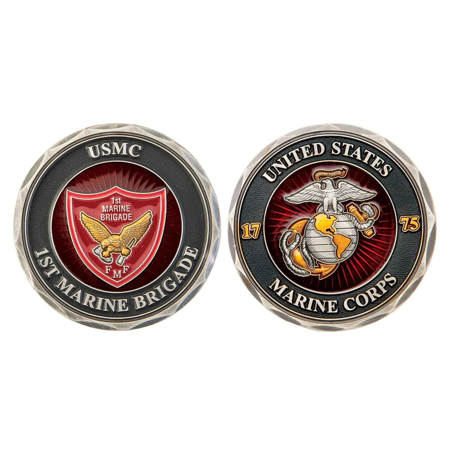 1st Marine Brigade Challenge Coin