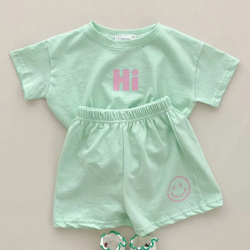 2-Piece Baby Cotton Suit