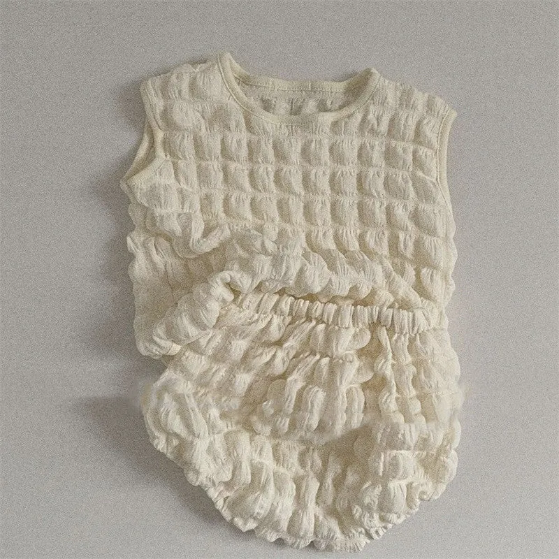 2-piece Bubble Gauze Suit