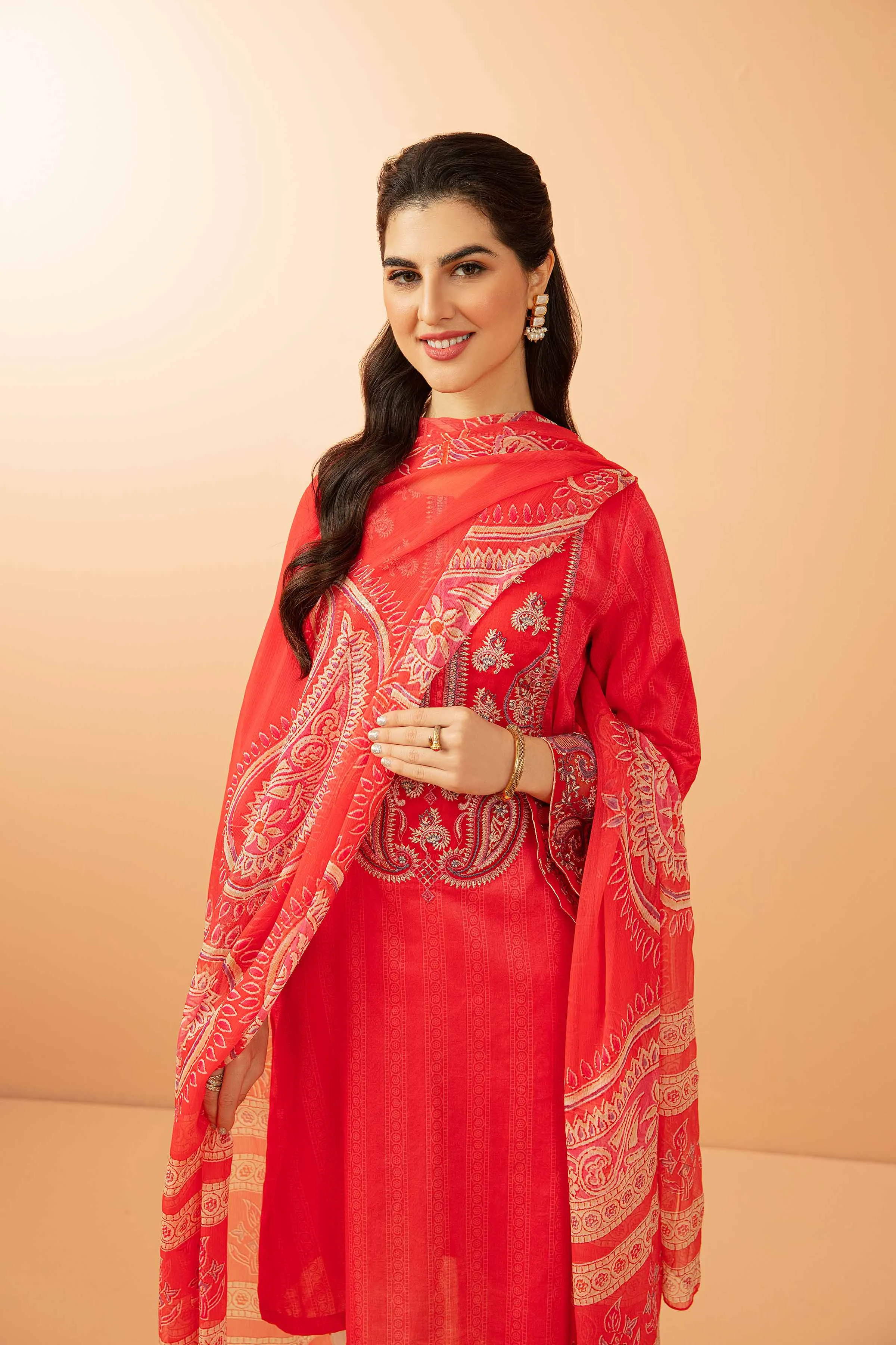 2 Piece - Embroidered Suit - PDS23-12