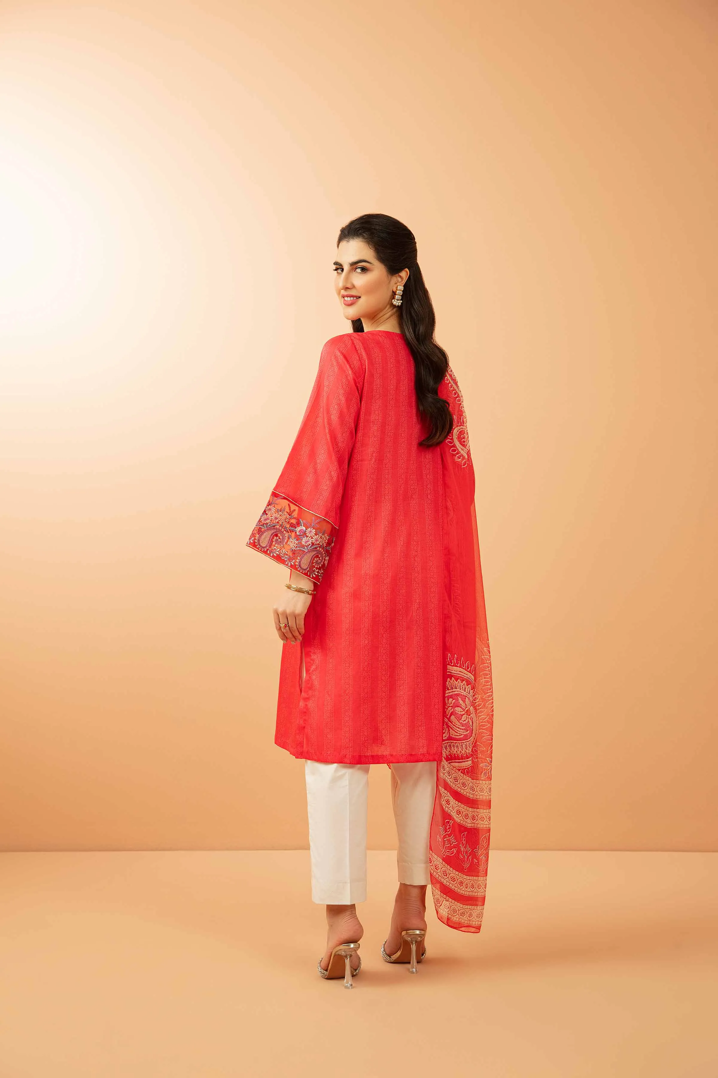 2 Piece - Embroidered Suit - PDS23-12