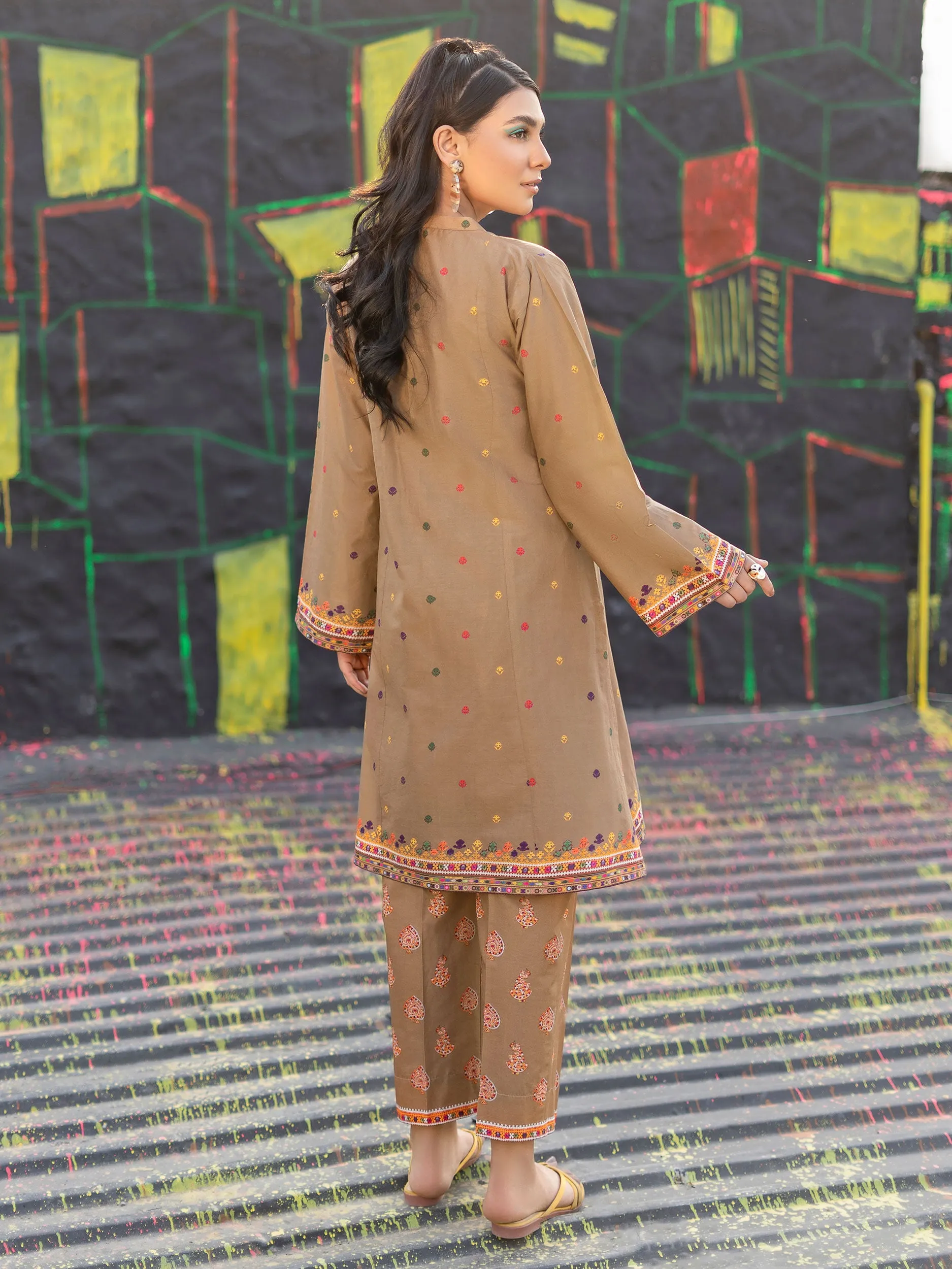 2 Piece Lawn Suit-Printed (Unstitched)