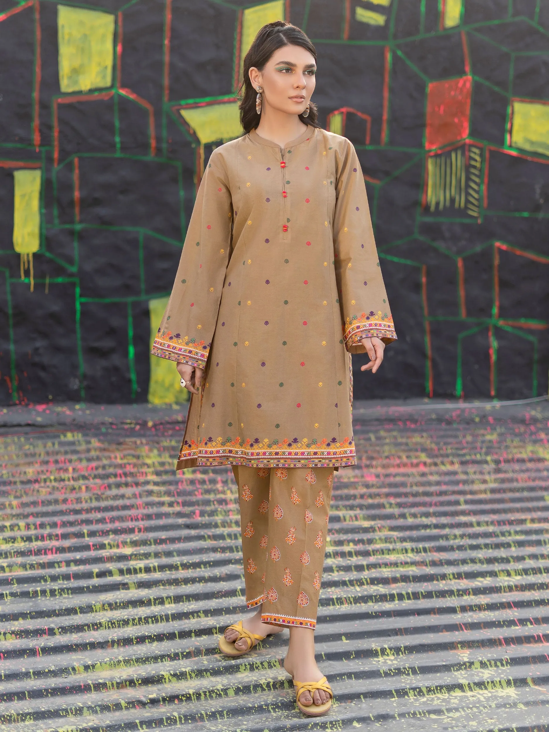 2 Piece Lawn Suit-Printed (Unstitched)