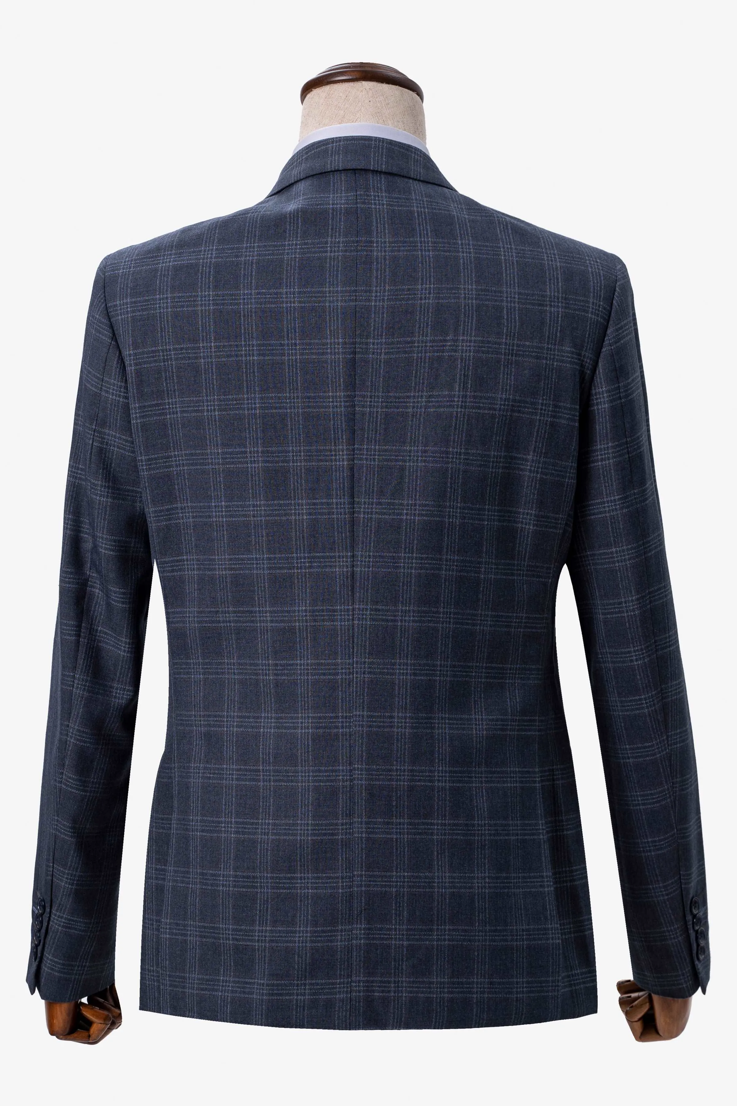 2 PIECE SUIT BLUE GREY