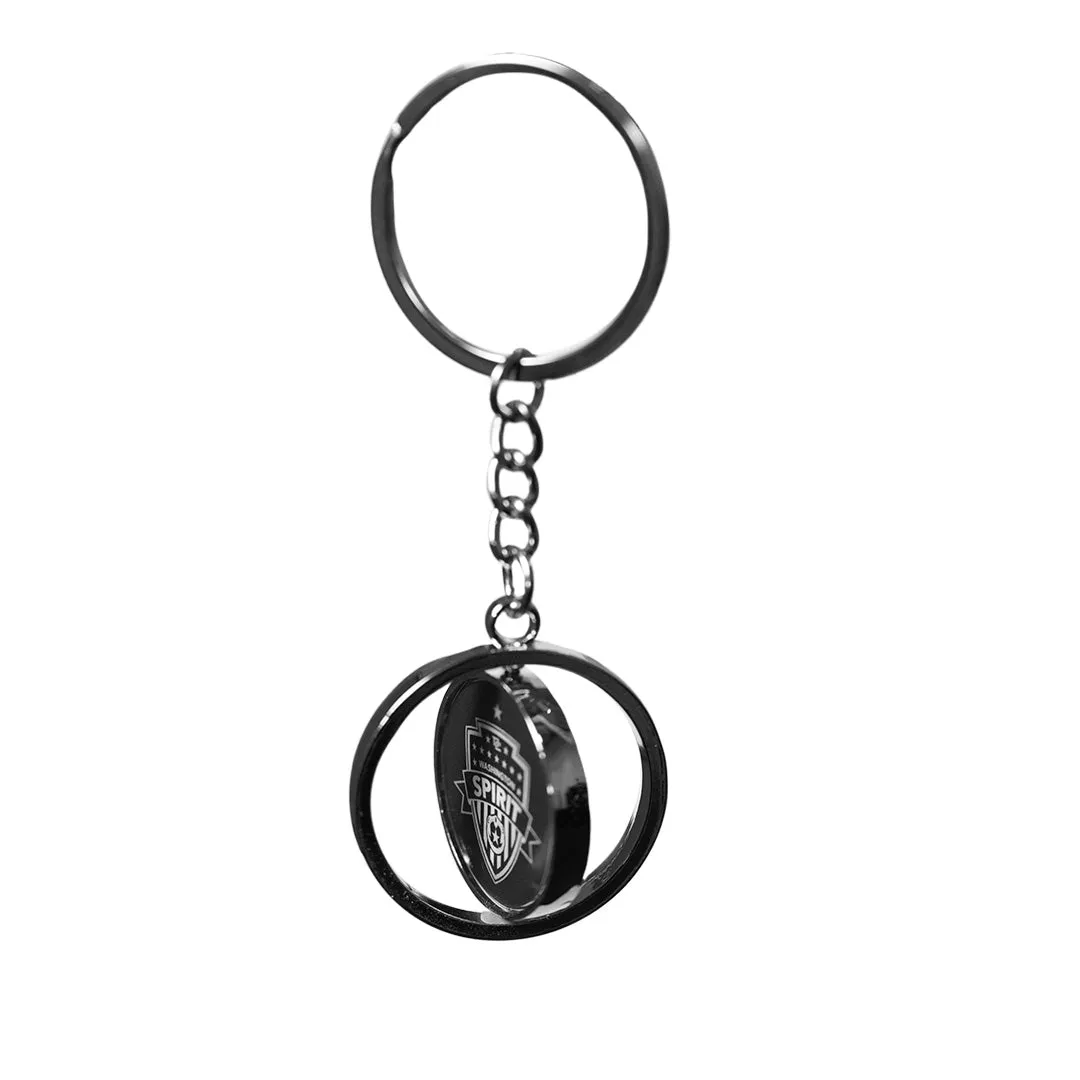 2023 Washington Spirit Shield Logo Spinning Keychain