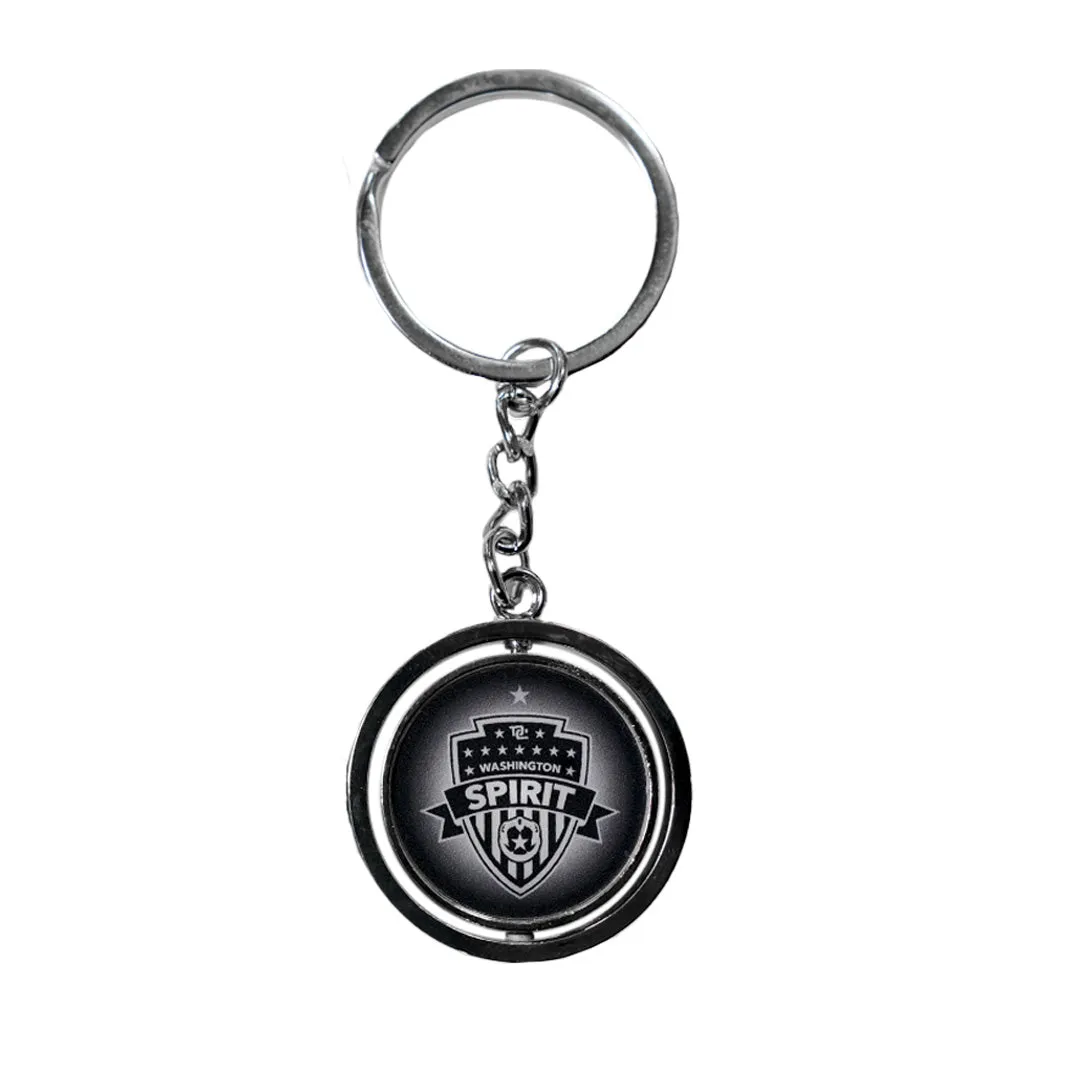 2023 Washington Spirit Shield Logo Spinning Keychain