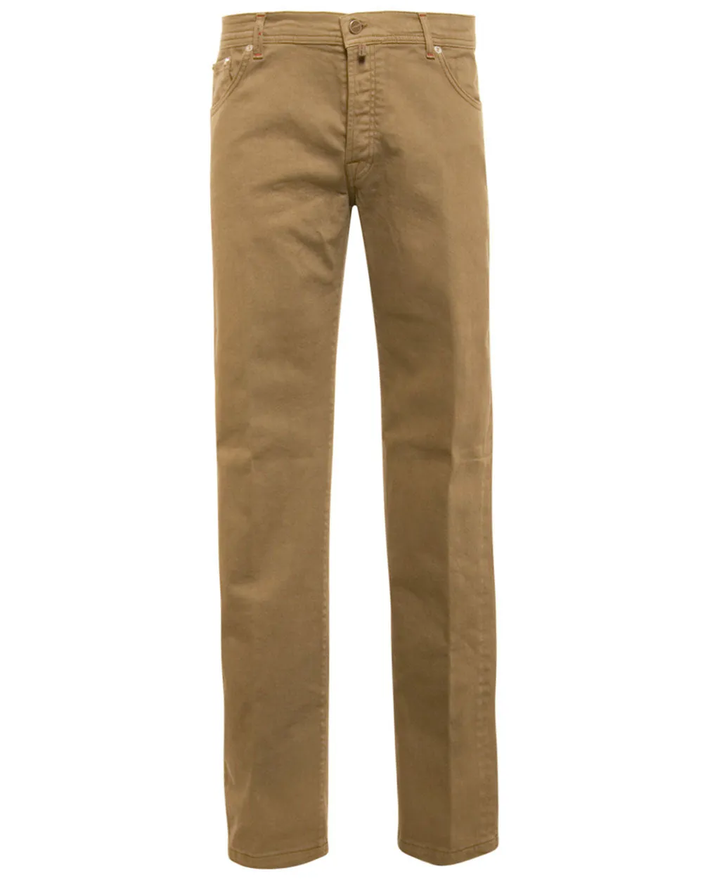 5 Pocket Denim Pant in Camel