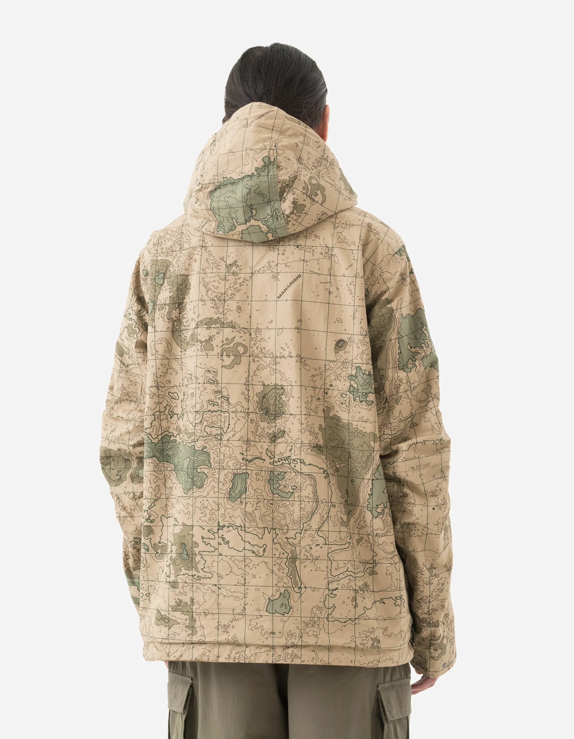 5222 Reversible Cordura Asym Parka Mushroom/Desert