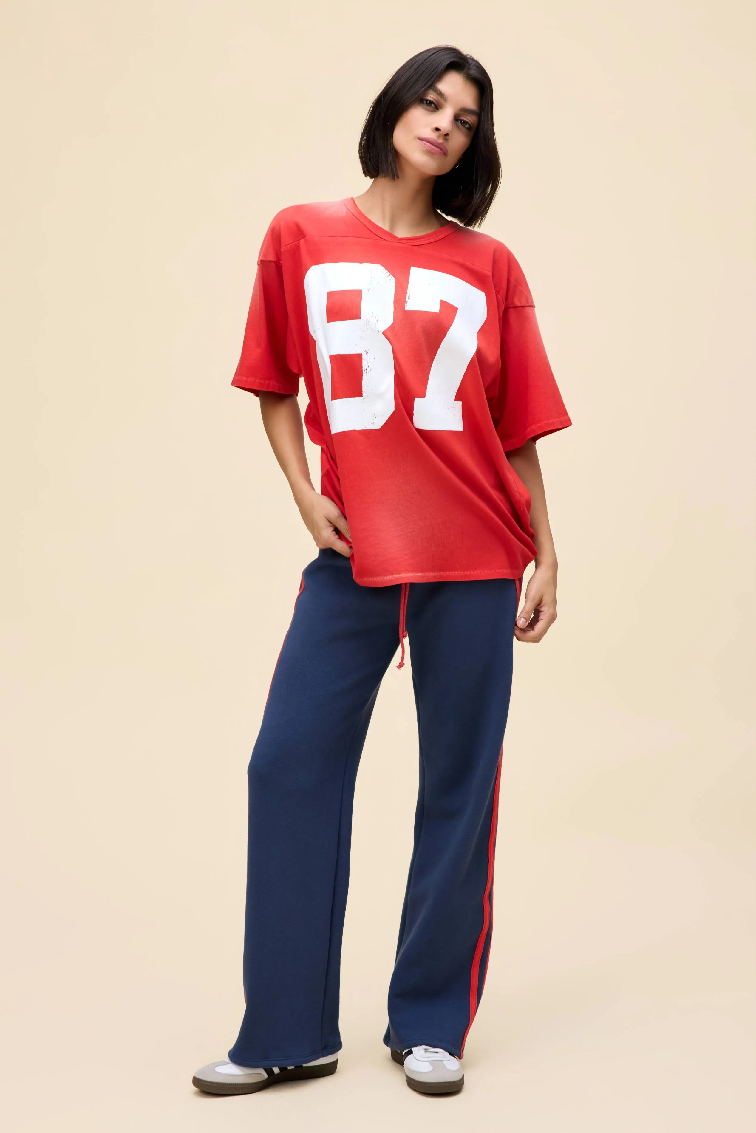 87 Oversized Jersey Tee