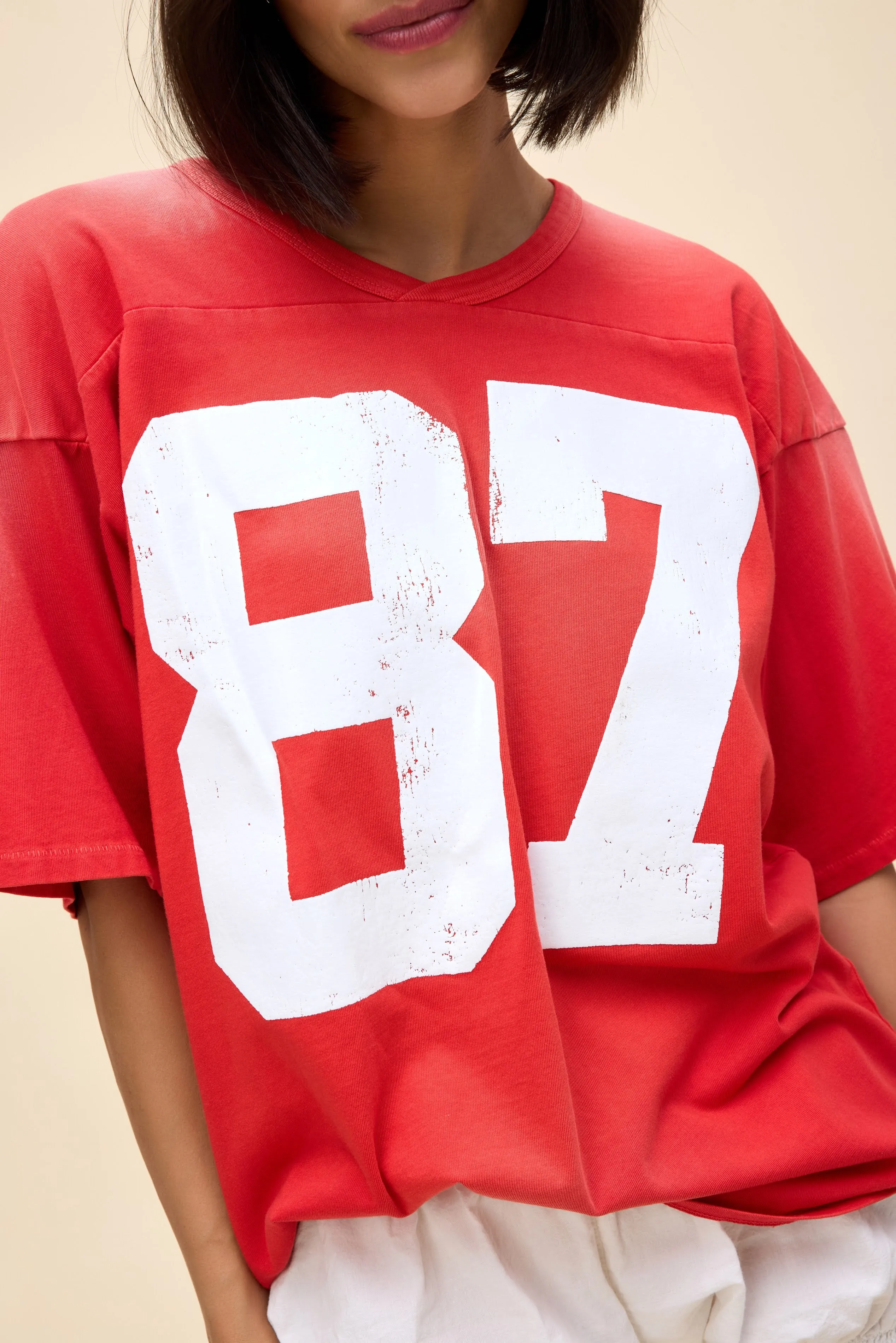 87 Oversized Jersey Tee