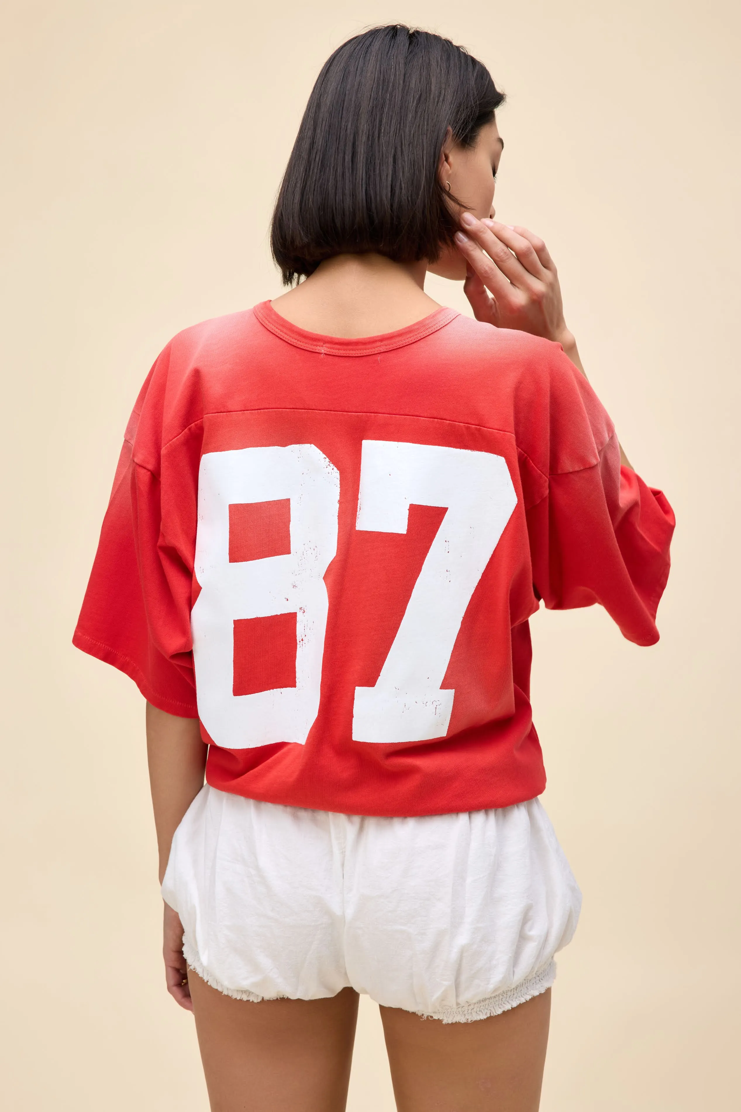 87 Oversized Jersey Tee