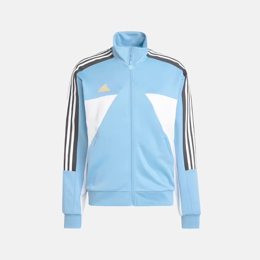 Adidas House Of Tiro Nations Men's Tack Jacket -Light Blue/Black/White