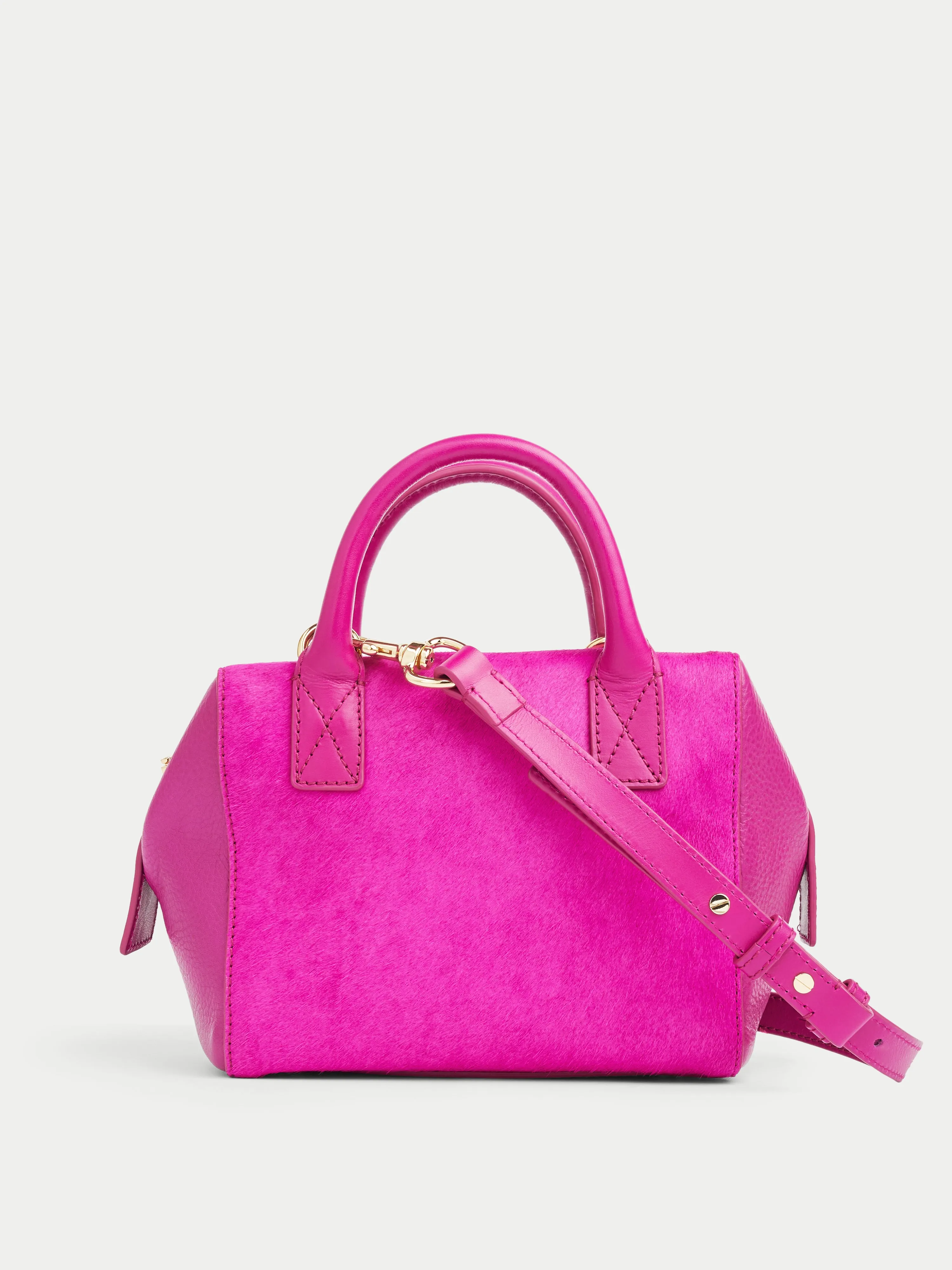 Alix Calf Hair Mix Mini Bag | Pink