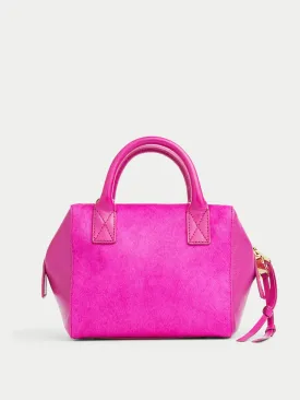 Alix Calf Hair Mix Mini Bag | Pink