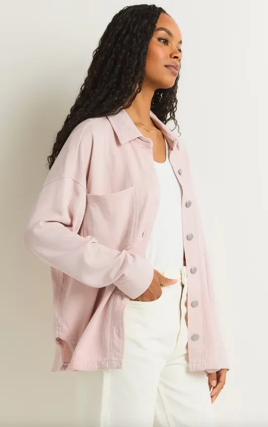 All Day Knit Jacket | Rose