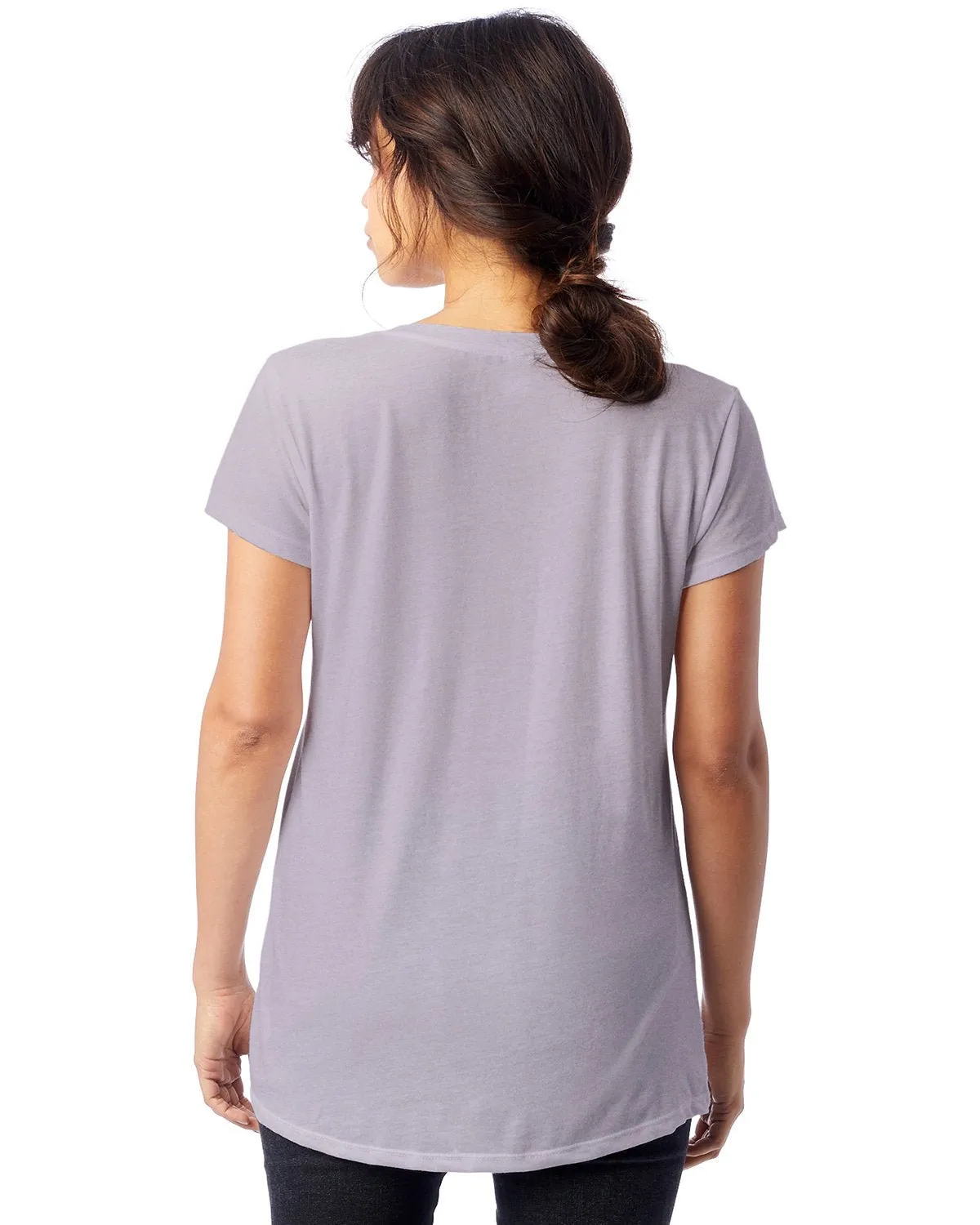 Alternative 2894B2 Ladies' Slinky-Jersey V-Neck T-Shirt