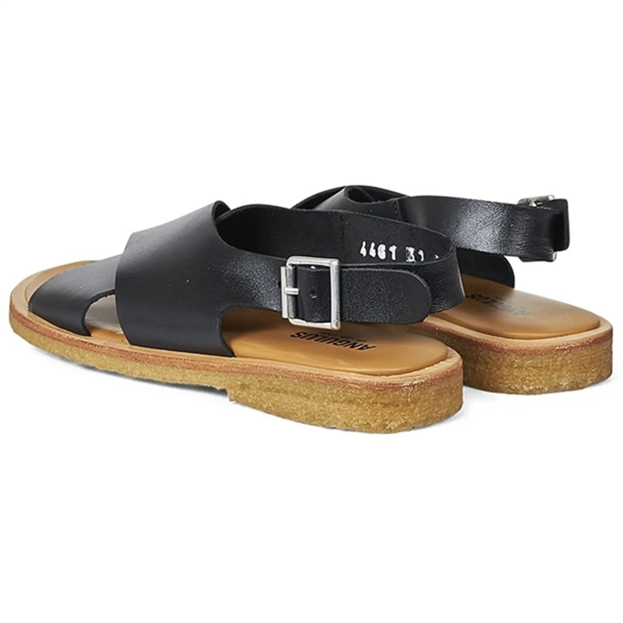 Angulus Sandal W. Buckle Black