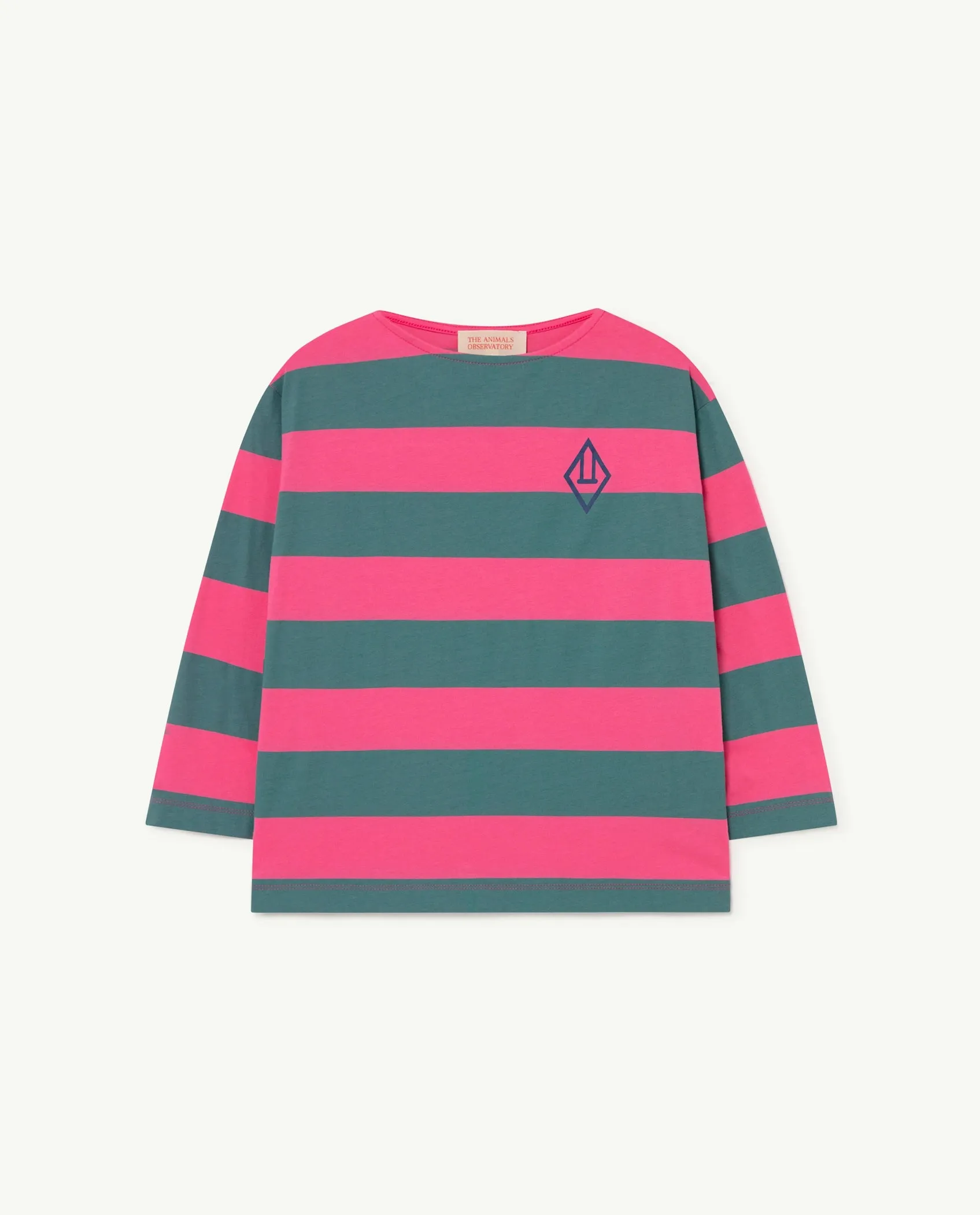 Anteater Kids T-Shirt Pink Stripes