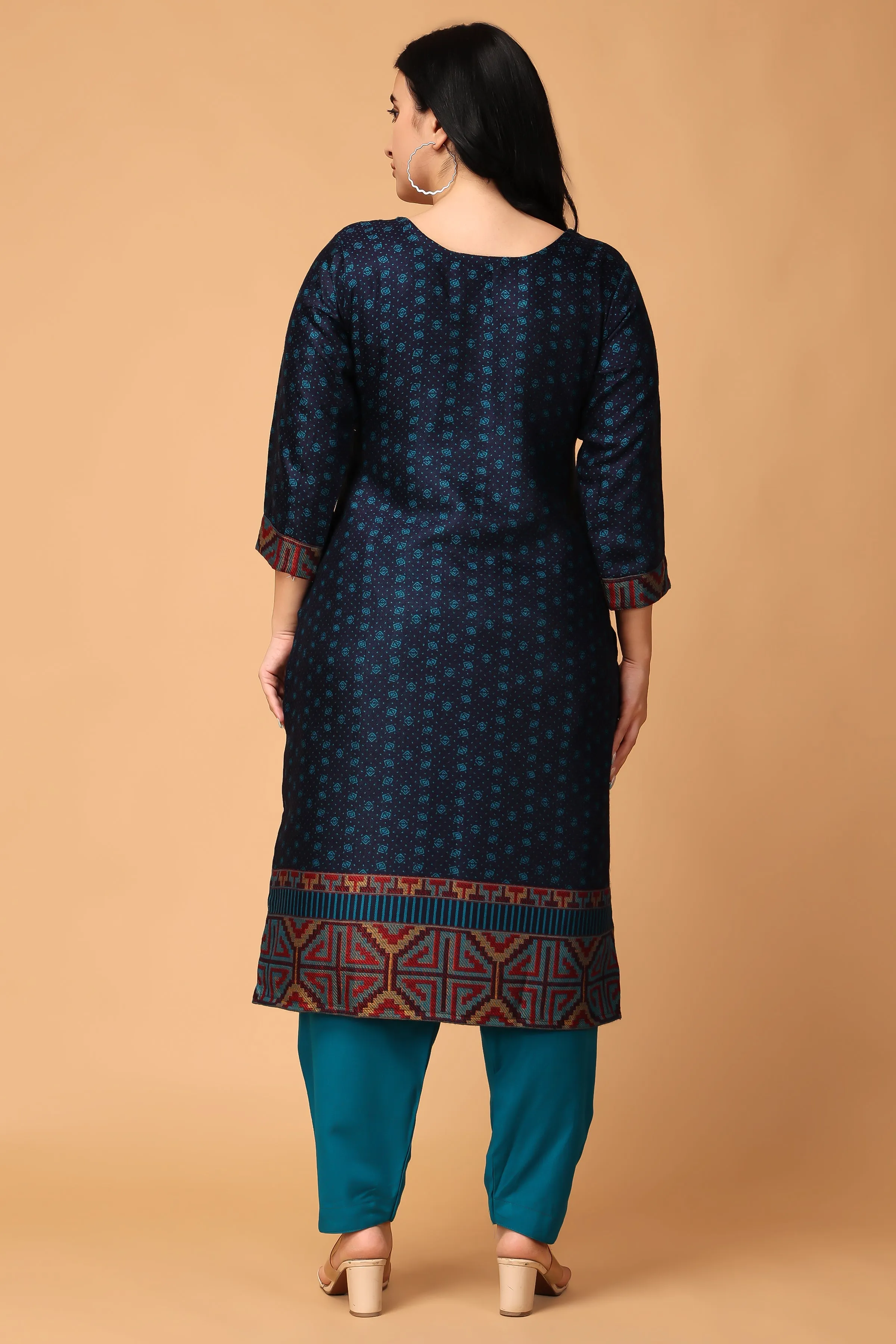 Arctic Aura Woollen Kurta