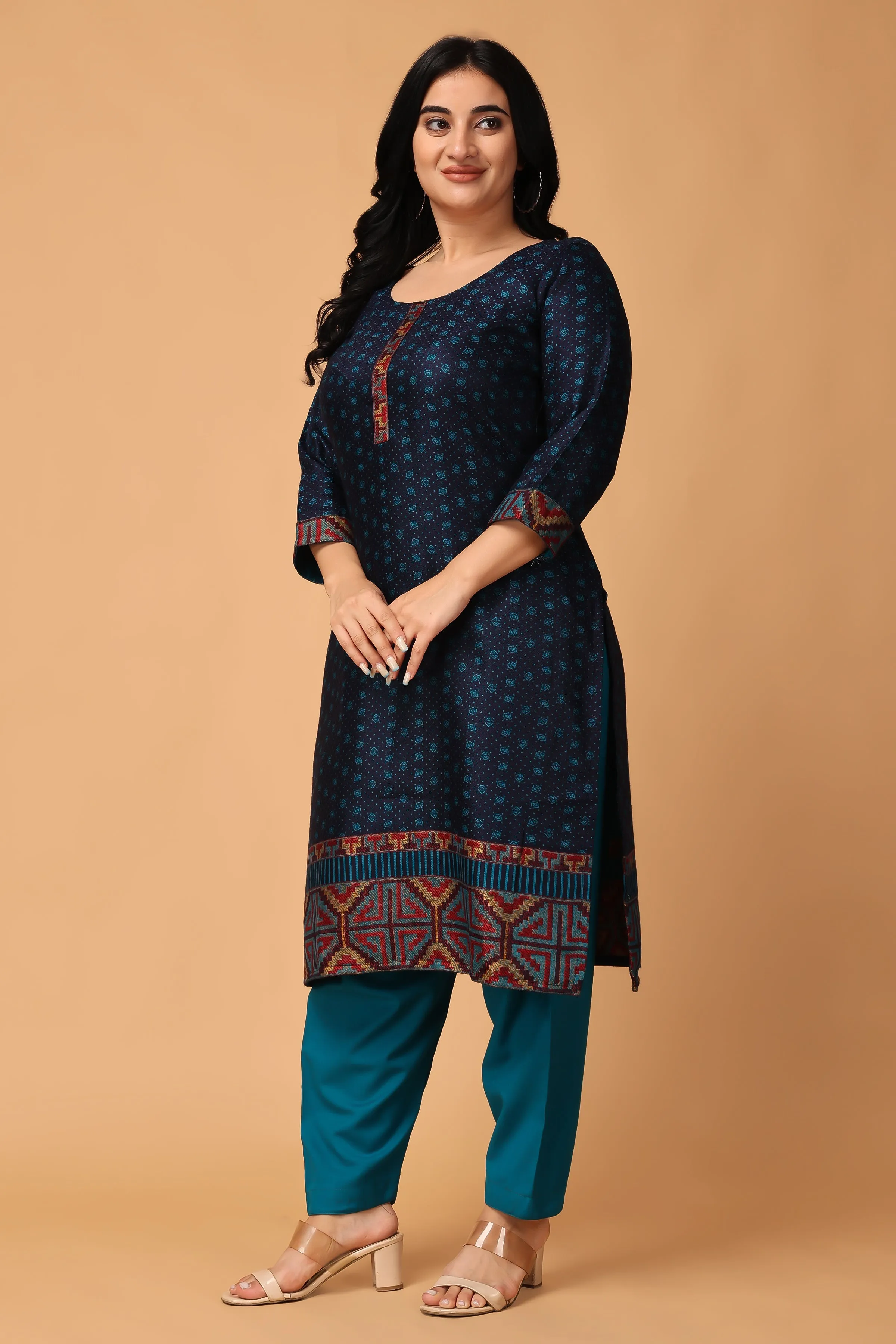 Arctic Aura Woollen Kurta