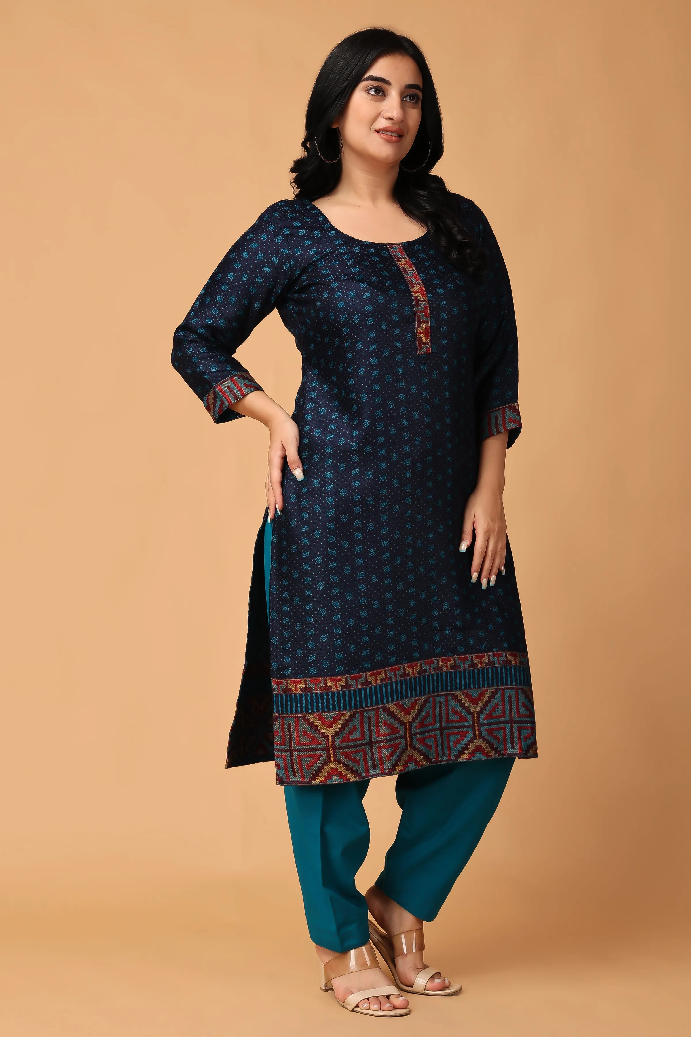 Arctic Aura Woollen Kurta