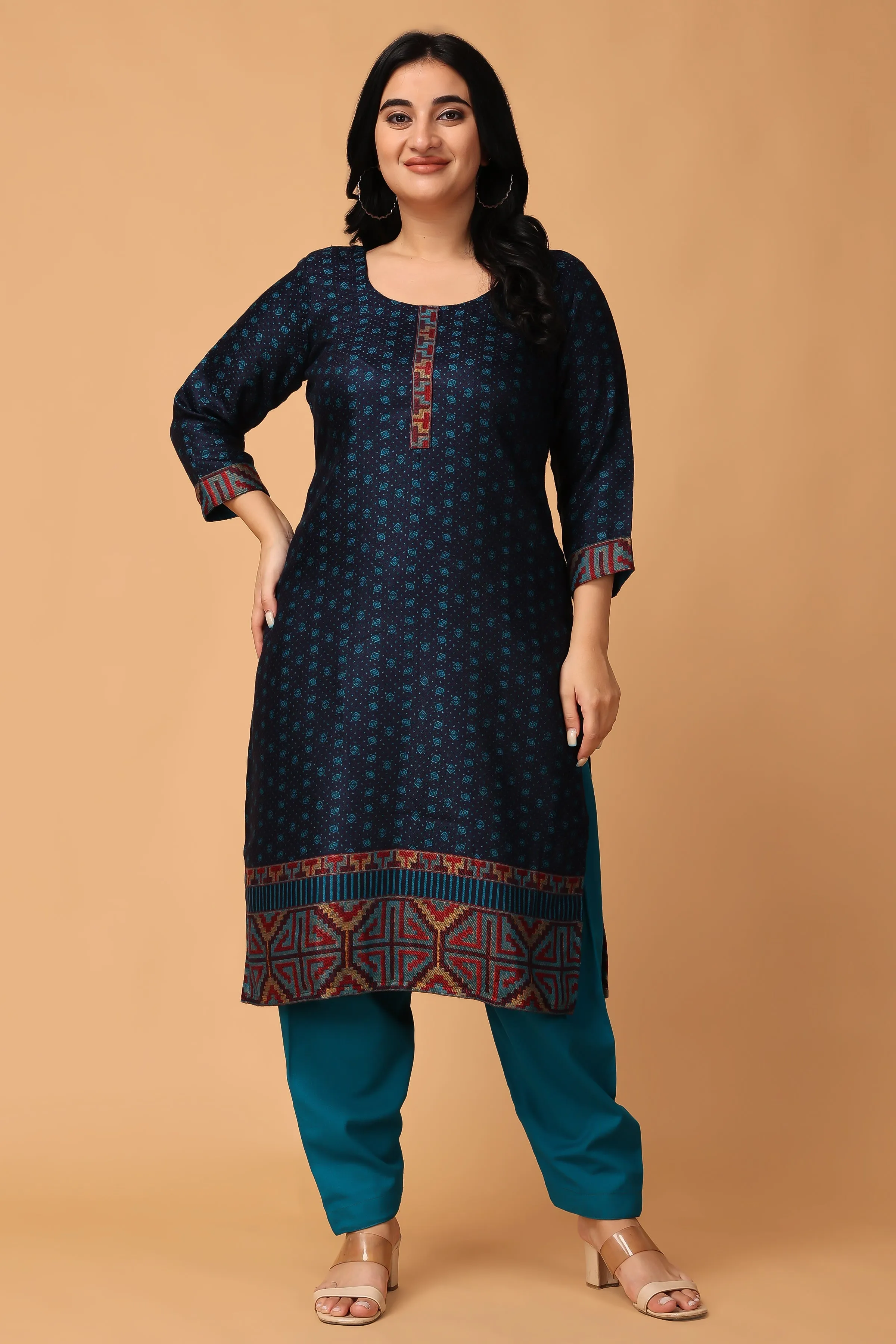 Arctic Aura Woollen Kurta