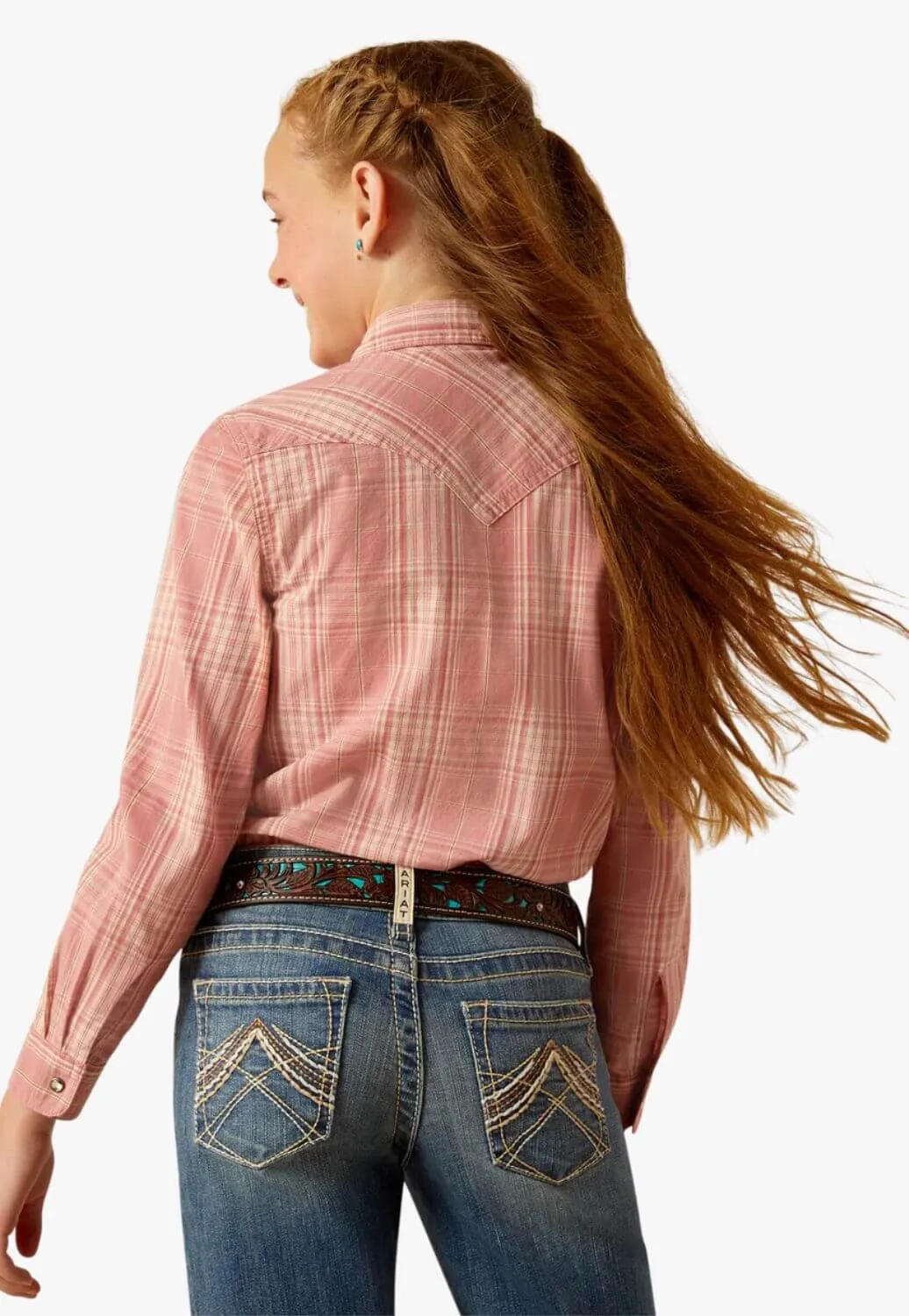 Ariat Girls Nazca Snap Long Sleeve Shirt