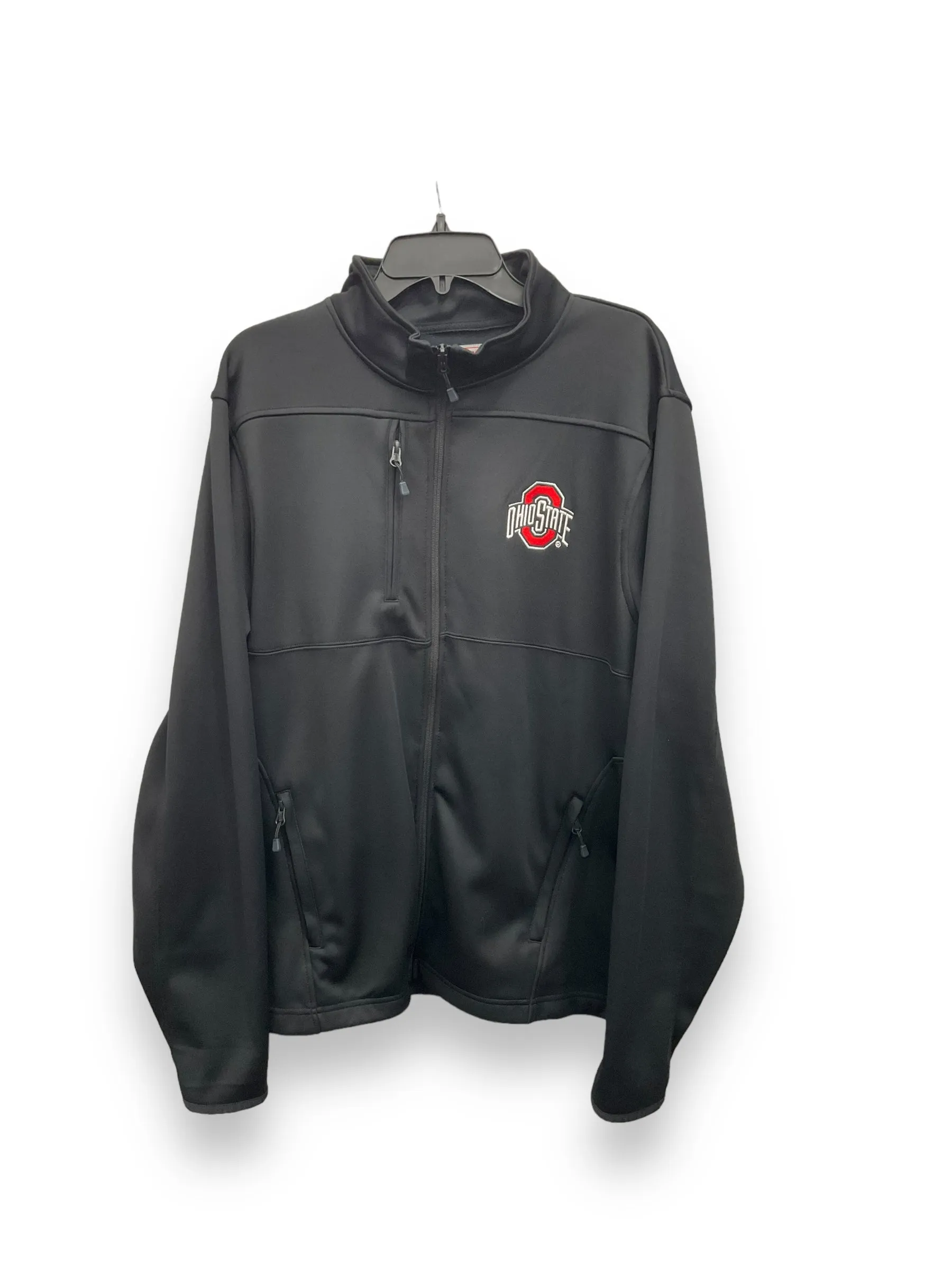 Athletic Jacket By Cmc In Black, Size: M