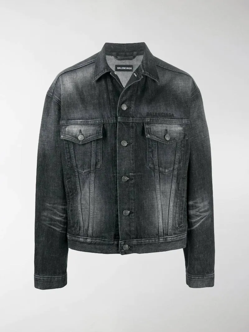 Balenciaga Faded Denim jacket