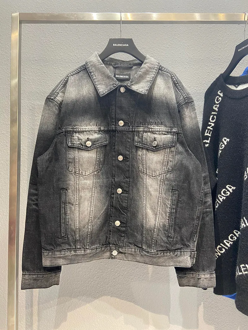 Balenciaga Faded Denim jacket