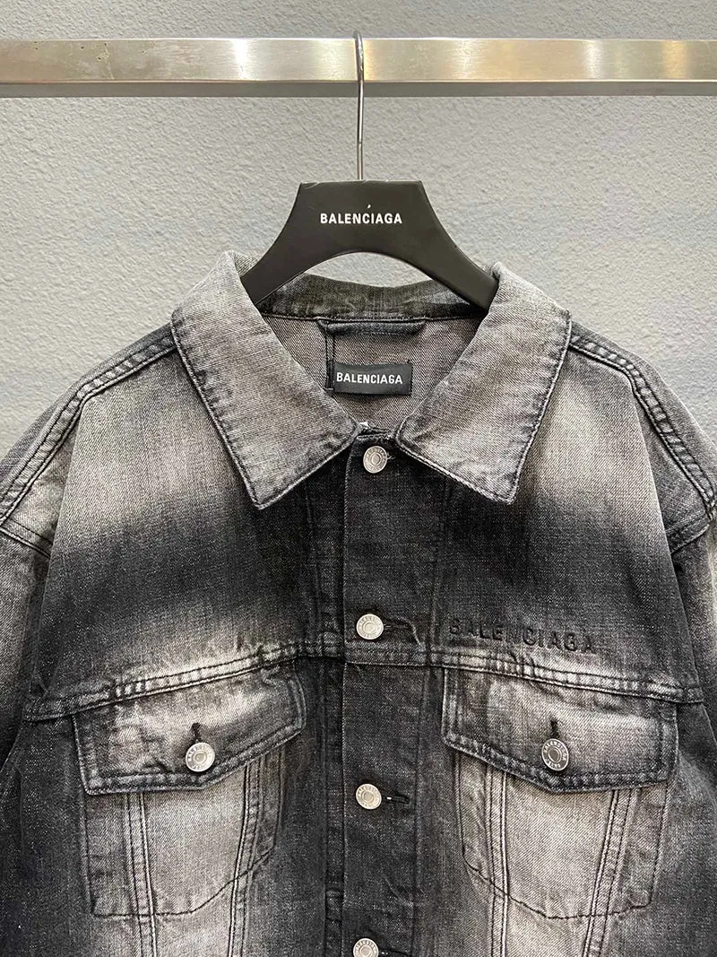 Balenciaga Faded Denim jacket