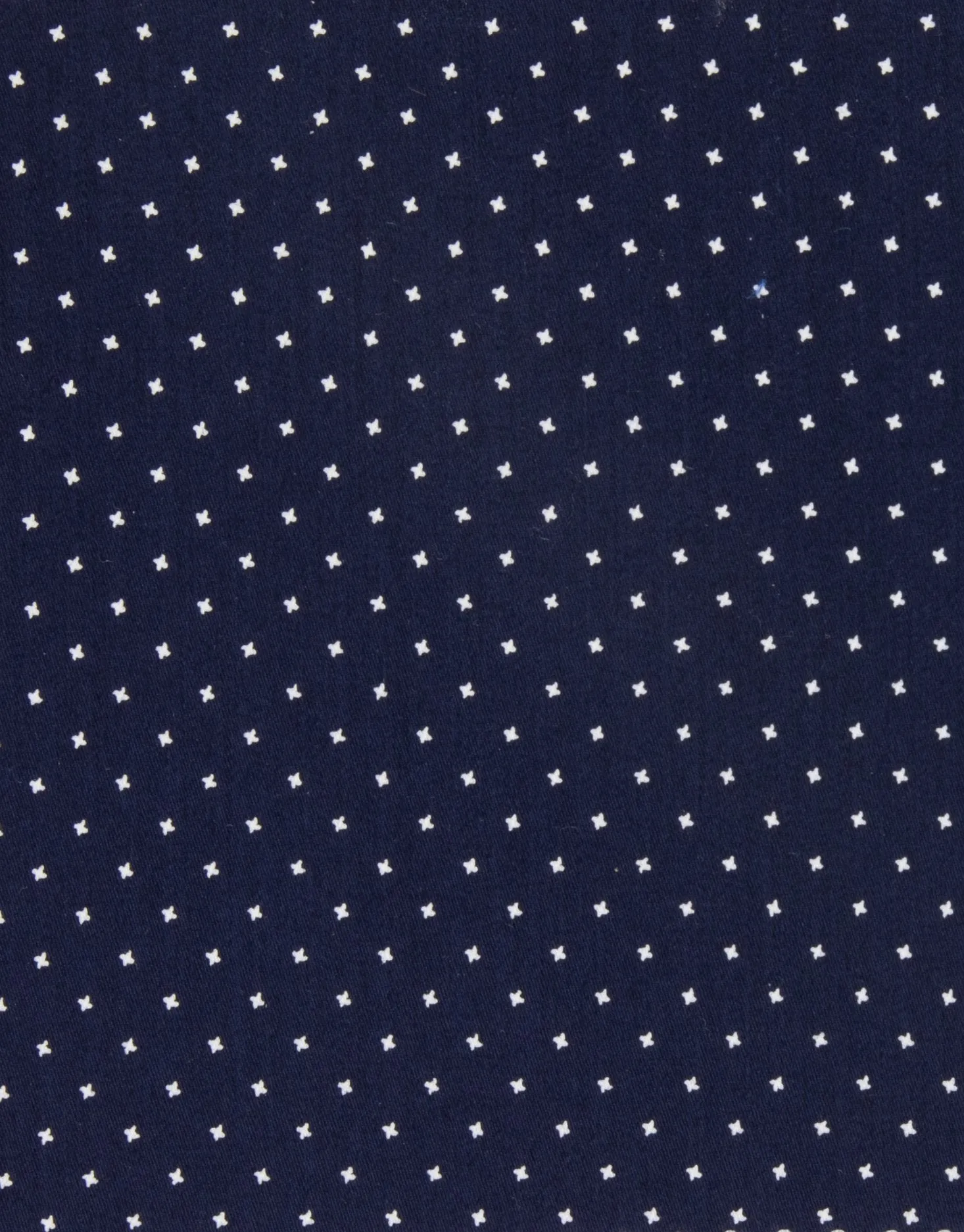 Barbican Navy & White Dot Shirt