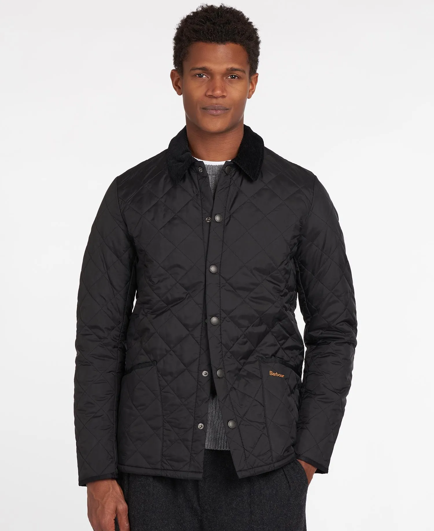 Barbour Men's Heritage Liddesdale Quilted Jacket Black MQU0240 BK11