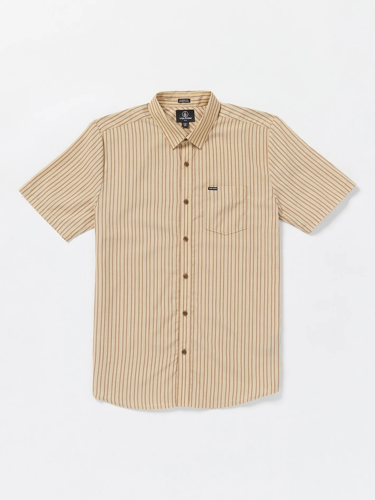 Barstone Woven Short Sleeve Shirt - Grain