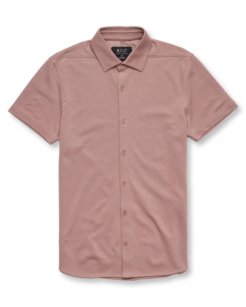 Bayside Oxford Short Sleeve Button Down