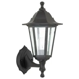 Bayswater Outdoor Black Wall Light IP44 60W