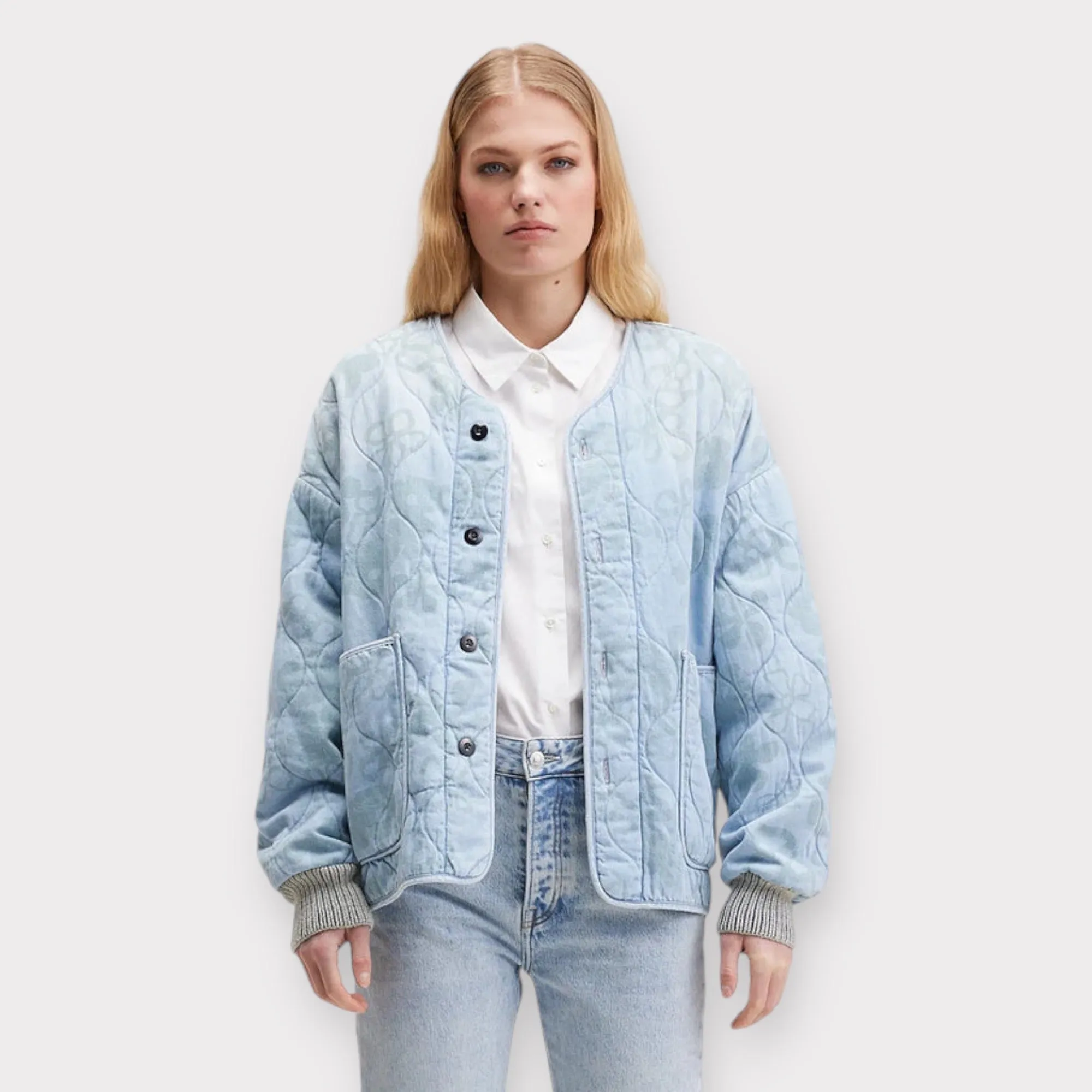 Bellerose Koala Jacket Blue Beach