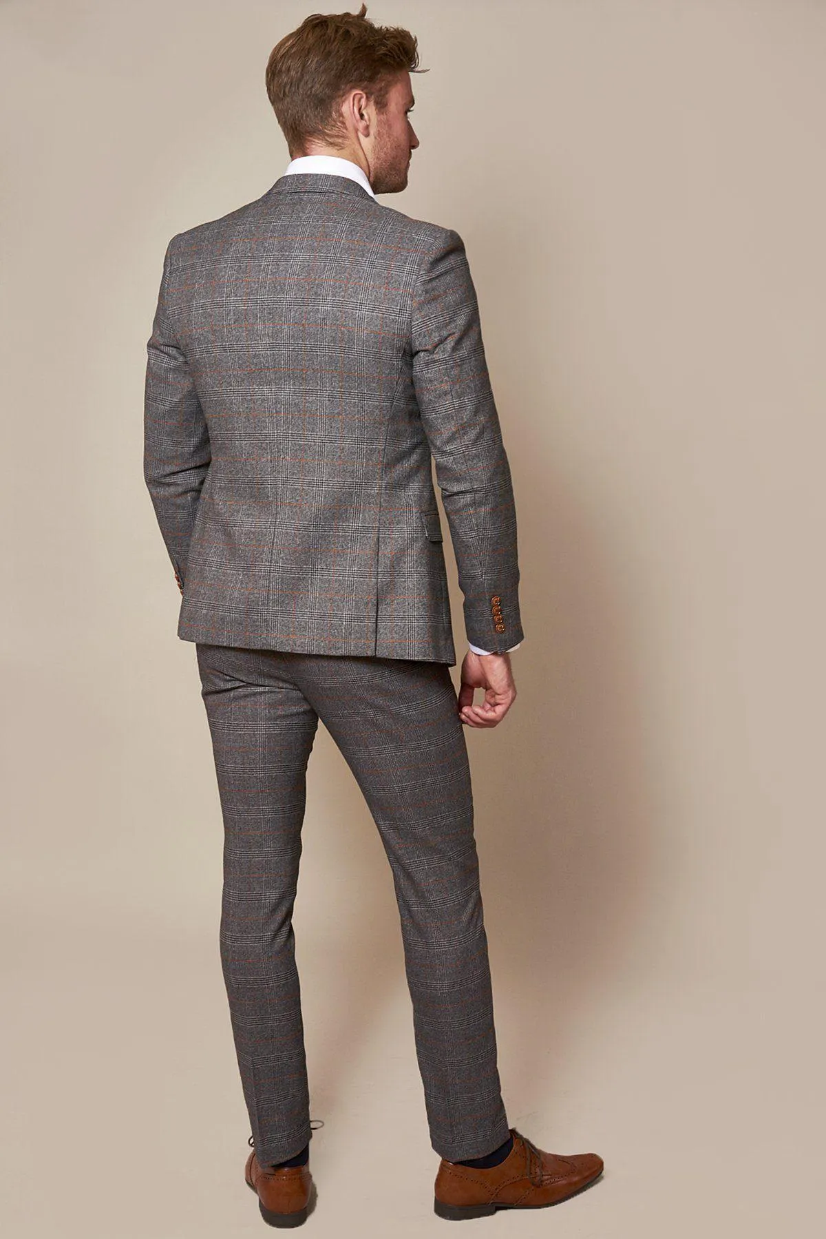 Blogger Style | JENSON Grey Check Suit As Worn By Gurj Sohanpal