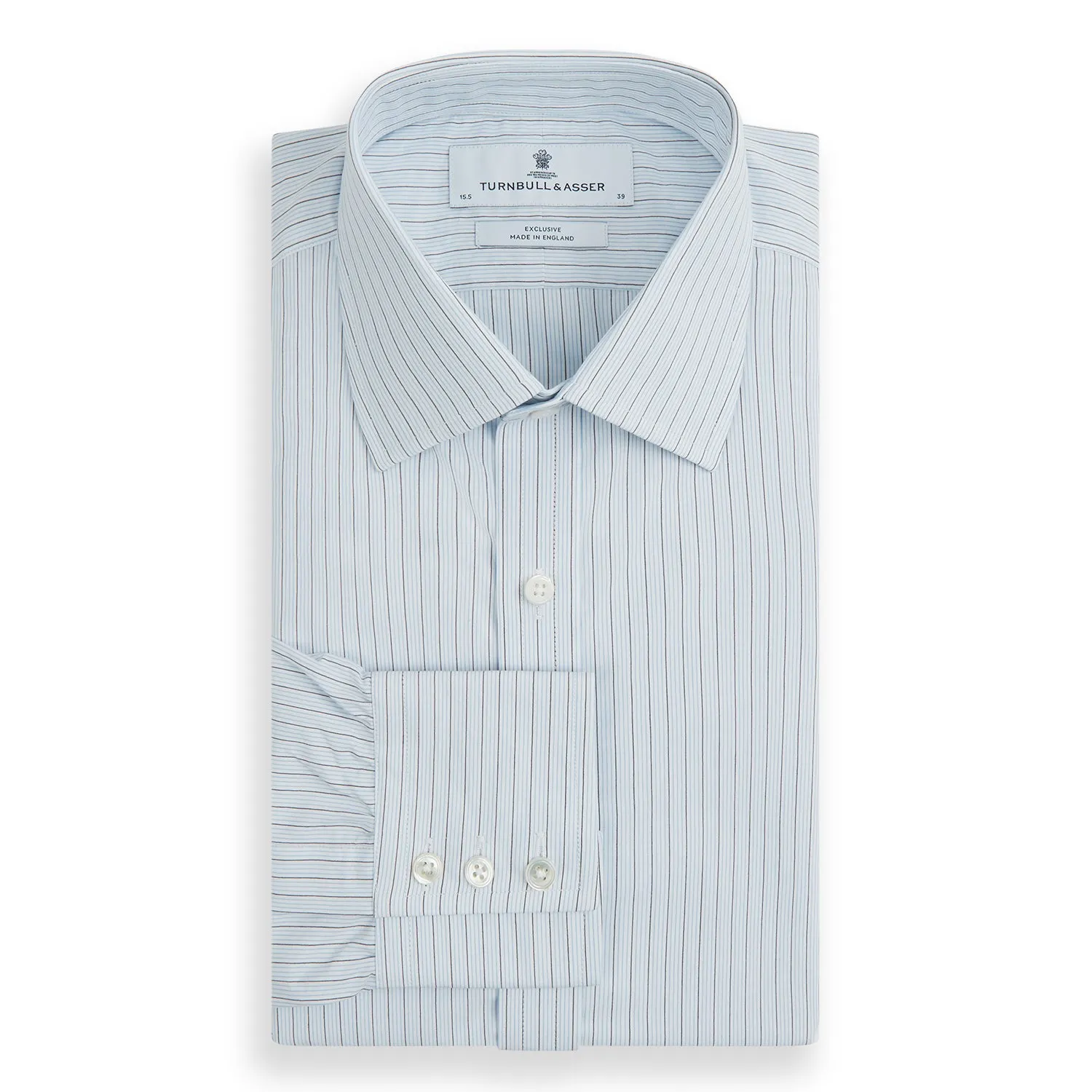 Blue Multi Pinstripe Mayfair Shirt