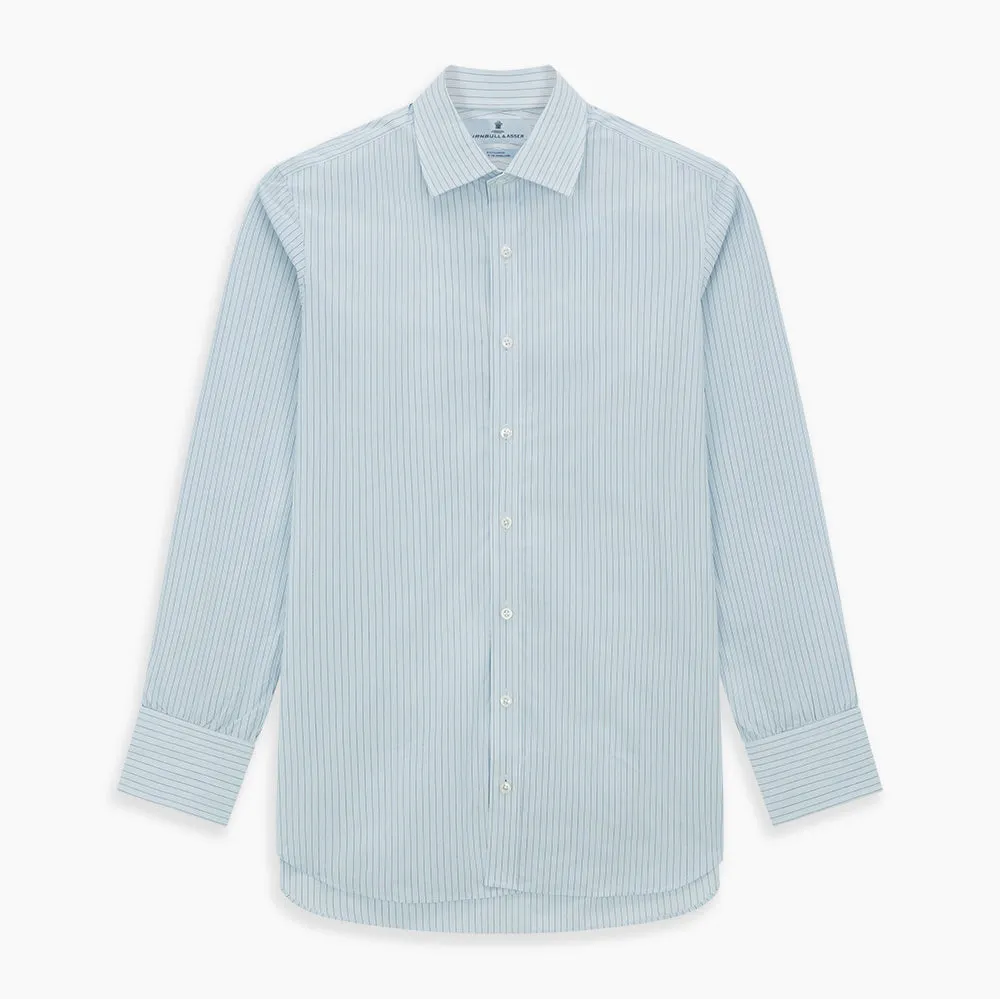 Blue Multi Pinstripe Mayfair Shirt