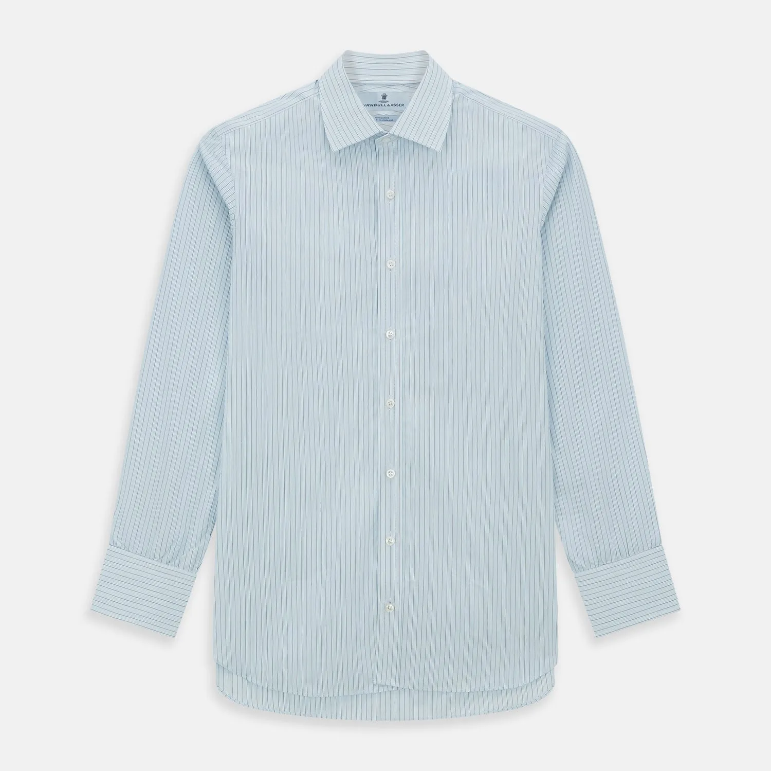 Blue Multi Pinstripe Mayfair Shirt