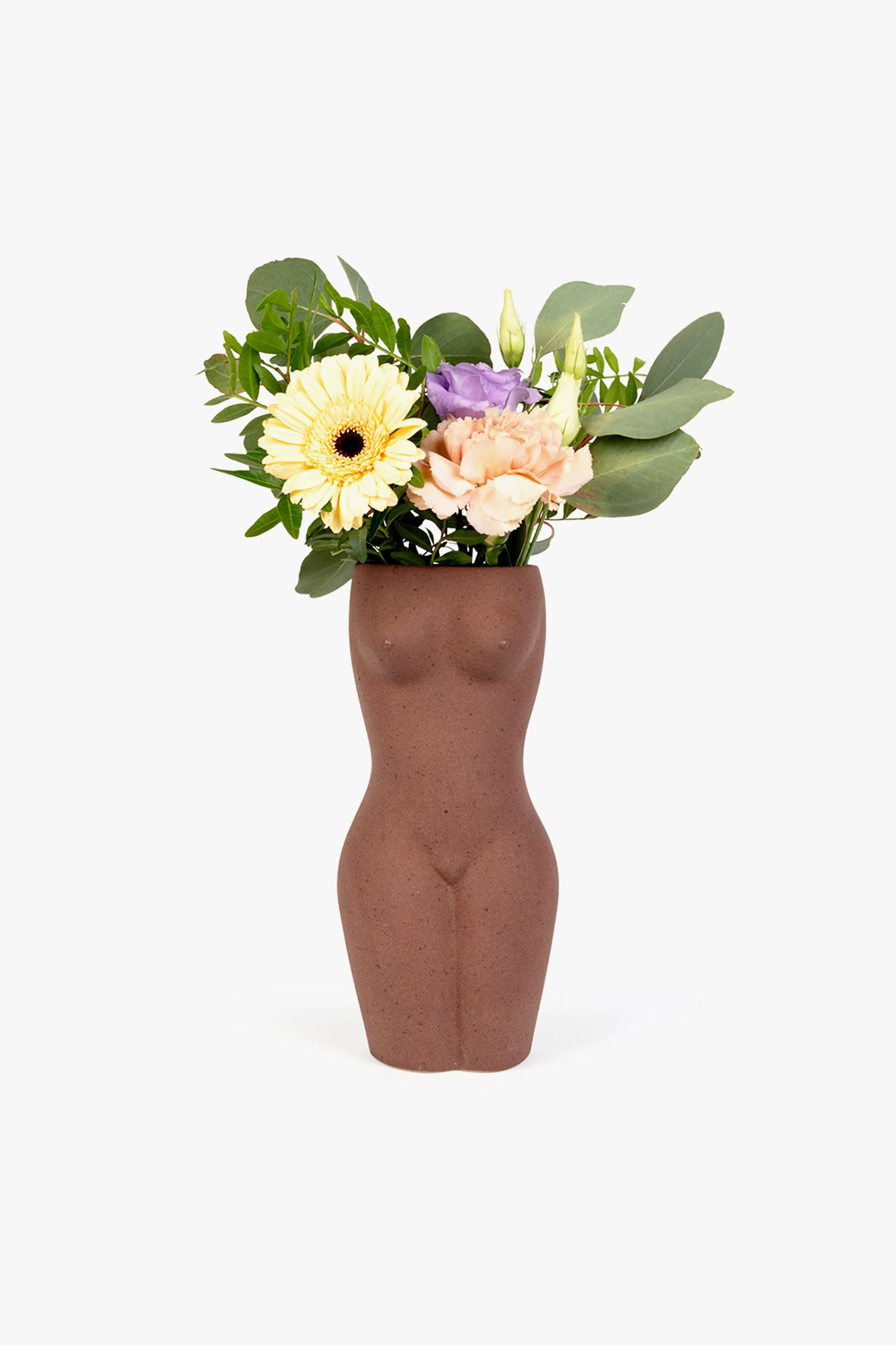 Body Large Brown 24cm Vase