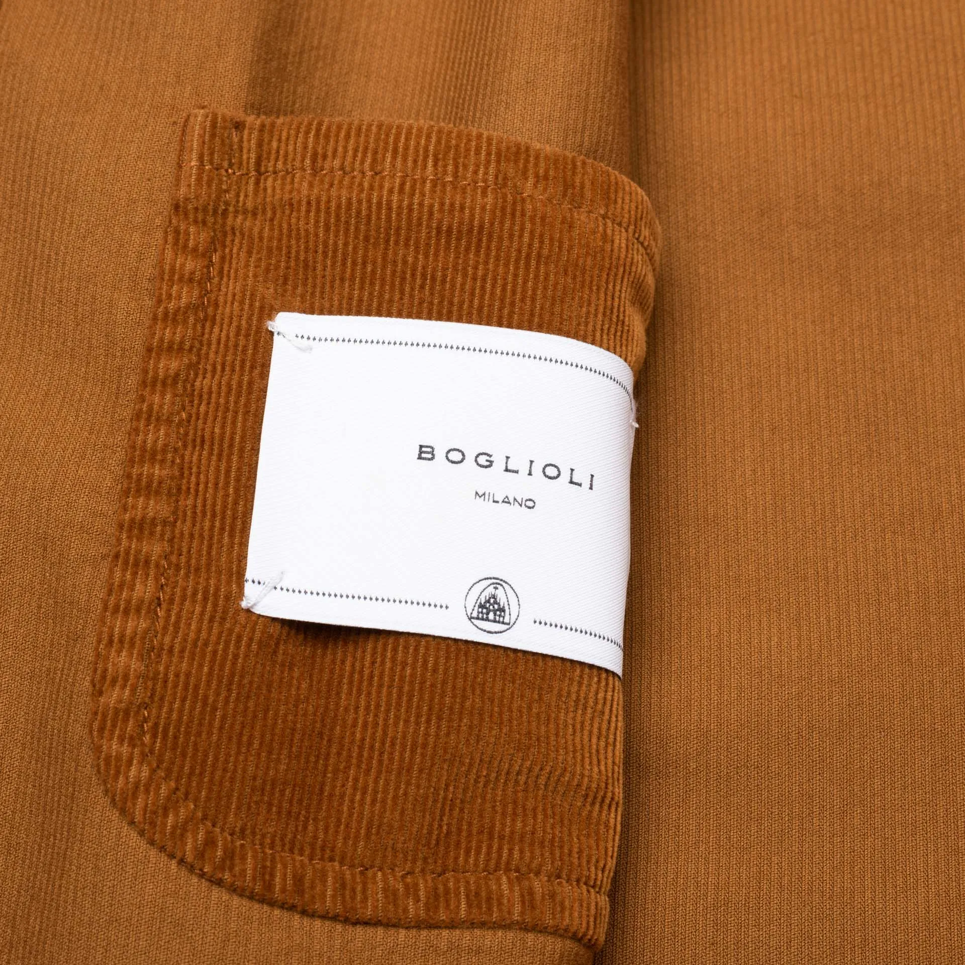 BOGLIOLI "67" Light Brown Corduroy Cotton 4 Button Unlined Jacket 50 NEW US 40