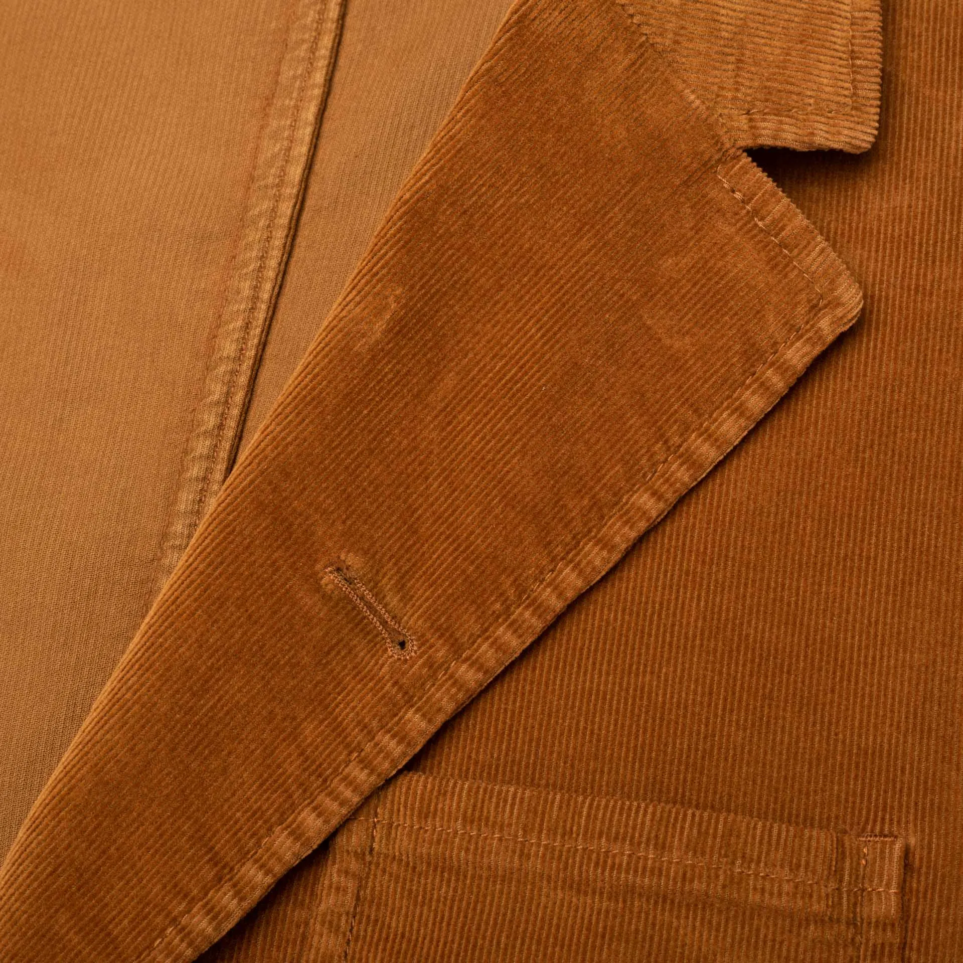 BOGLIOLI "67" Light Brown Corduroy Cotton 4 Button Unlined Jacket 50 NEW US 40