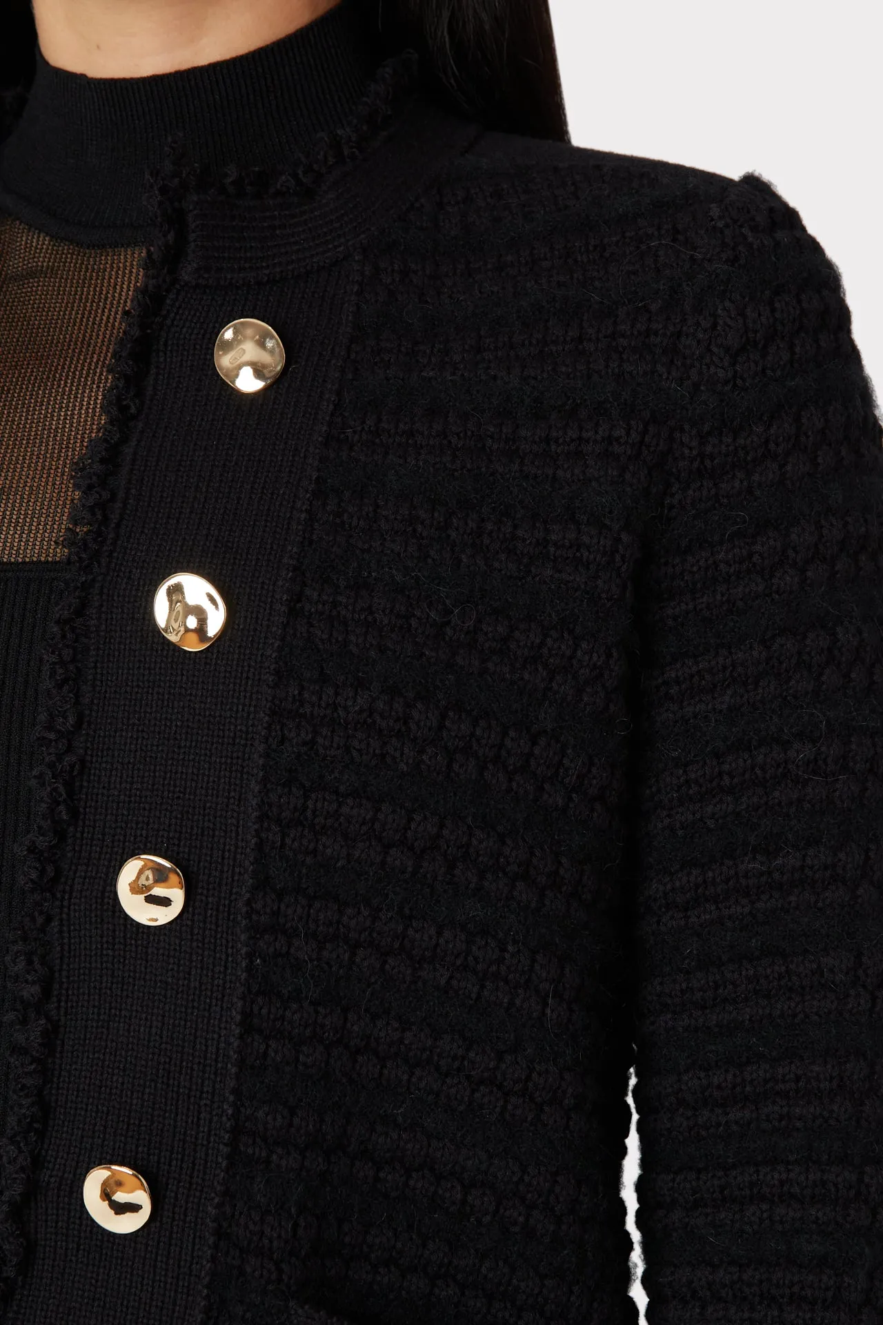 Boucle Cardigan Jacket